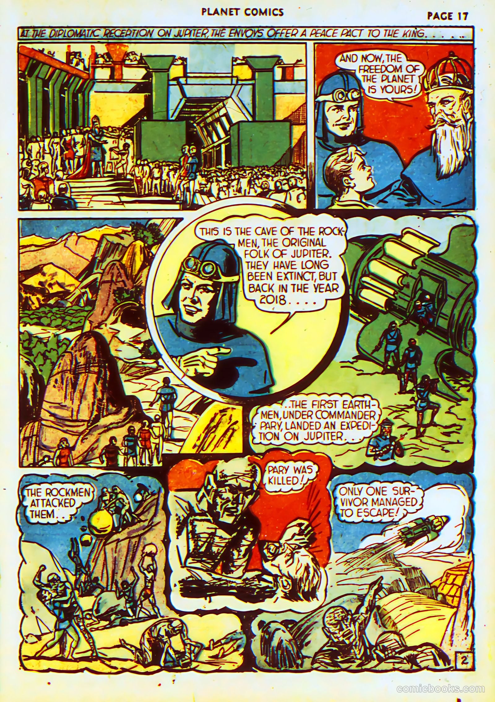Planet Comics #7 (1940) — page 20 of 69