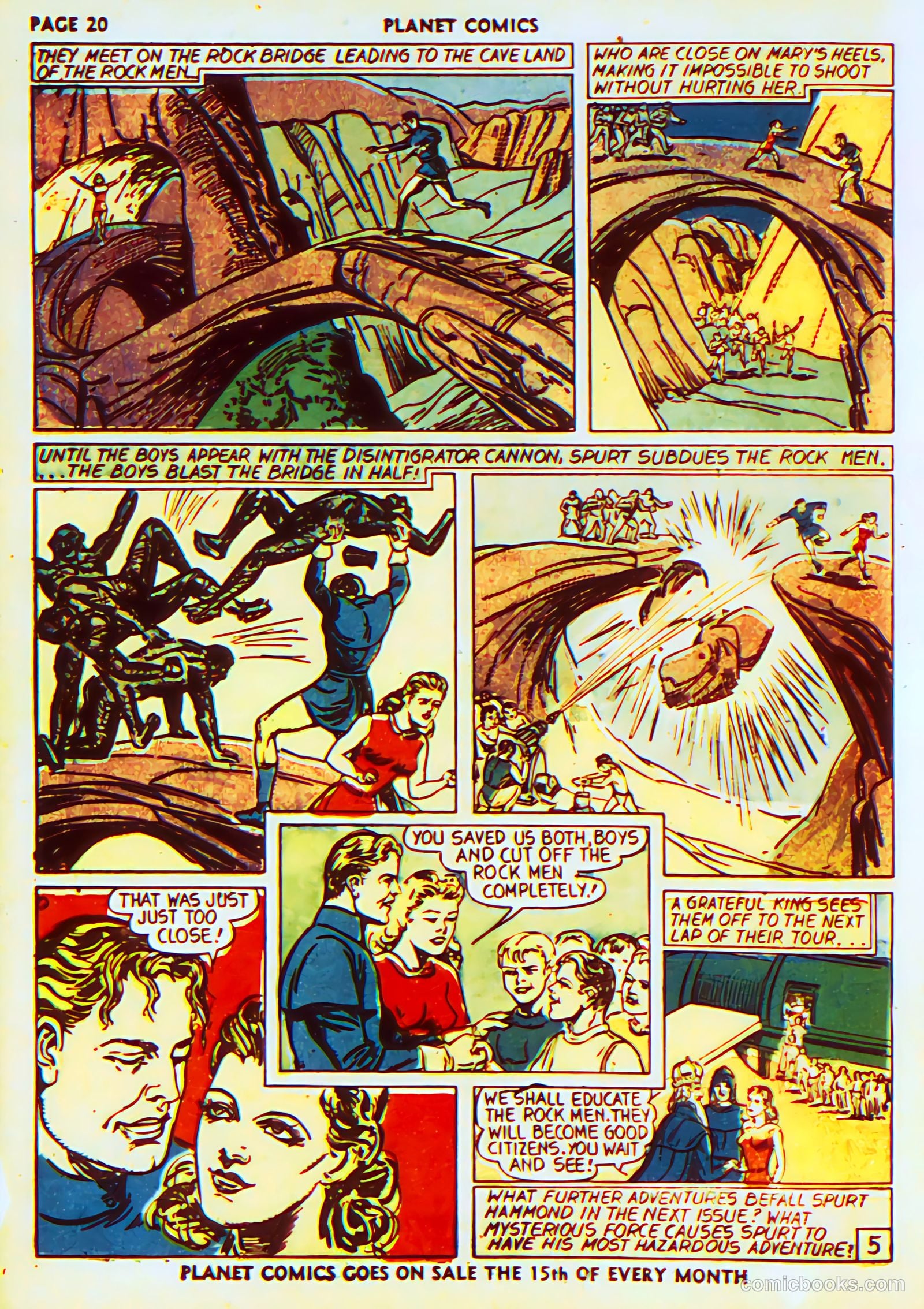 Planet Comics #7 (1940) — page 23 of 69