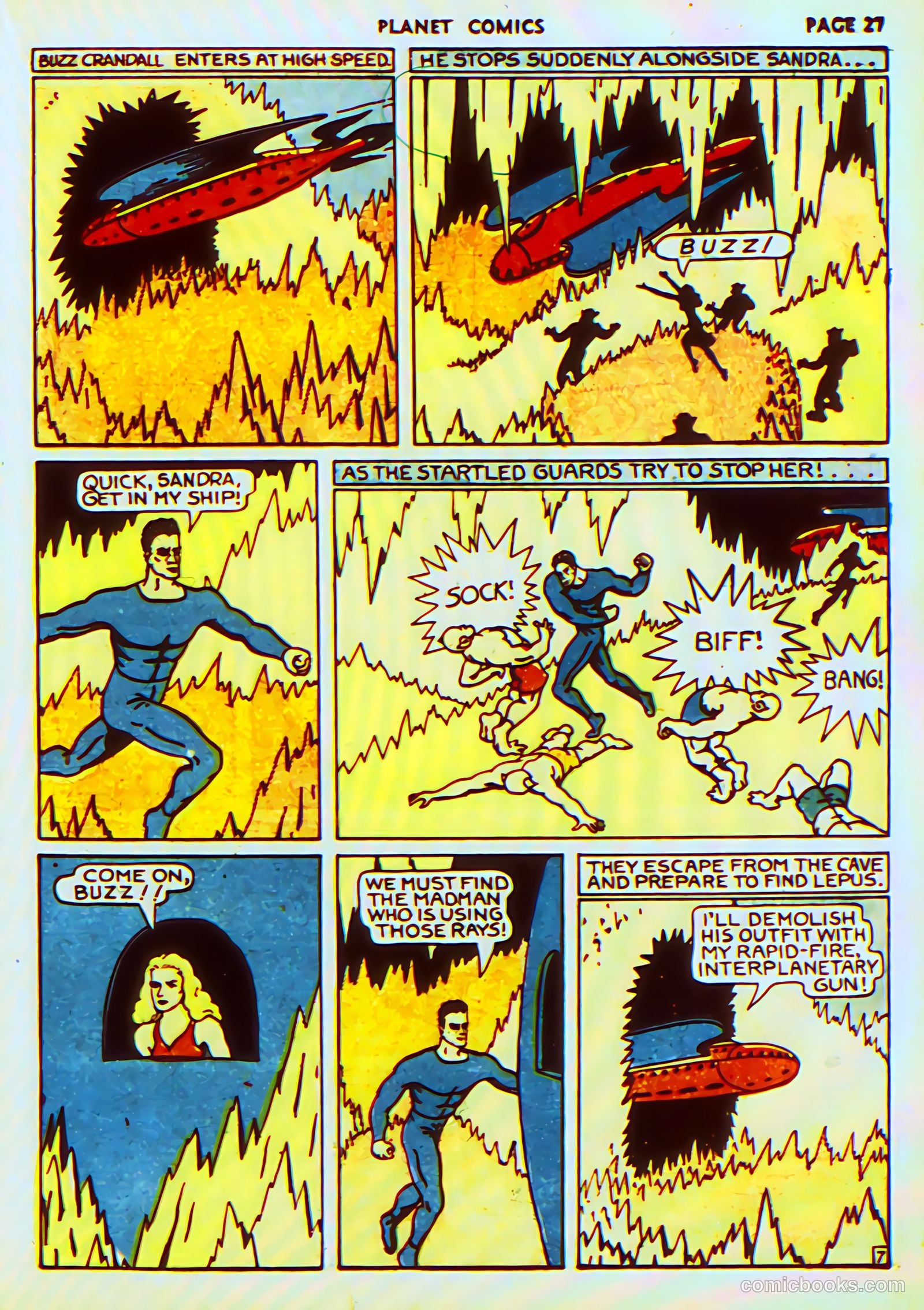 Planet Comics #7 (1940) — page 30 of 69