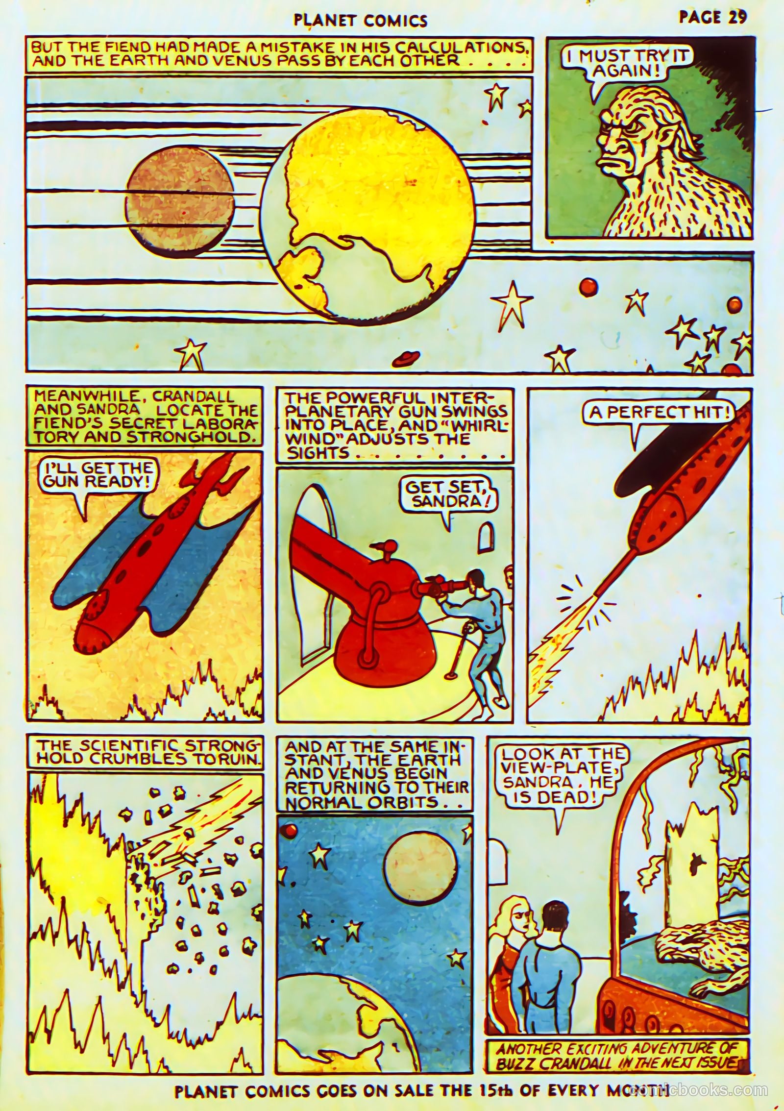 Planet Comics #7 (1940) — page 32 of 69