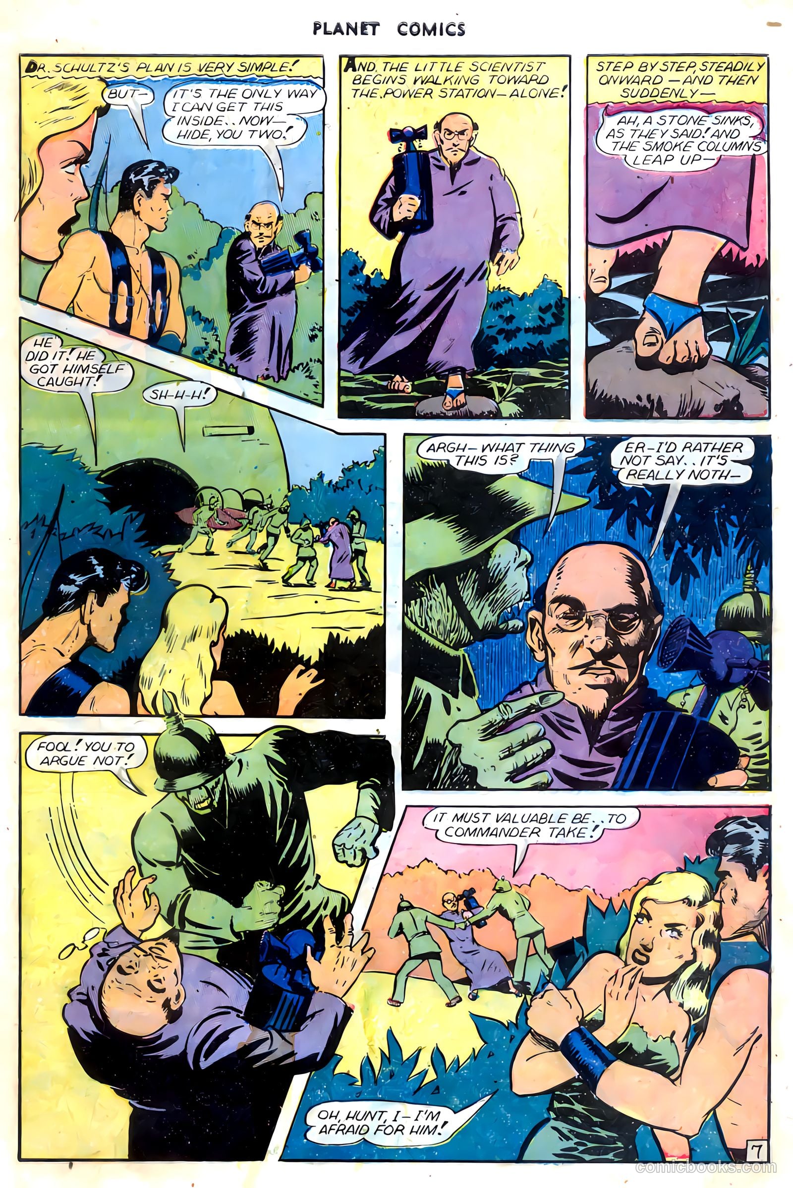 Planet Comics #70 (1953) — page 9 of 36