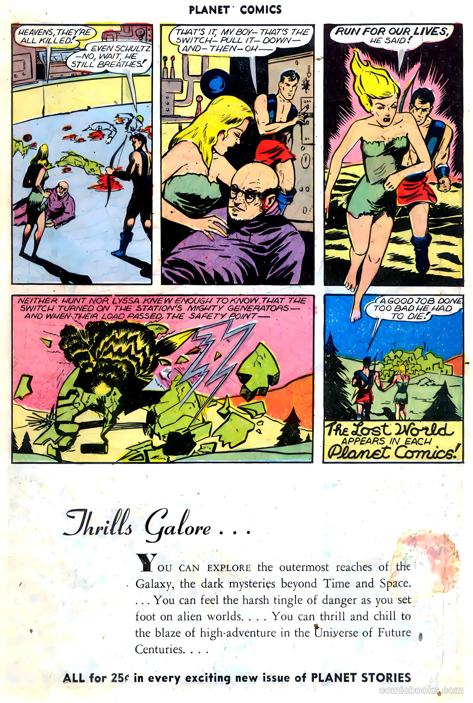 Planet Comics #70 (1953) — page 11 of 36