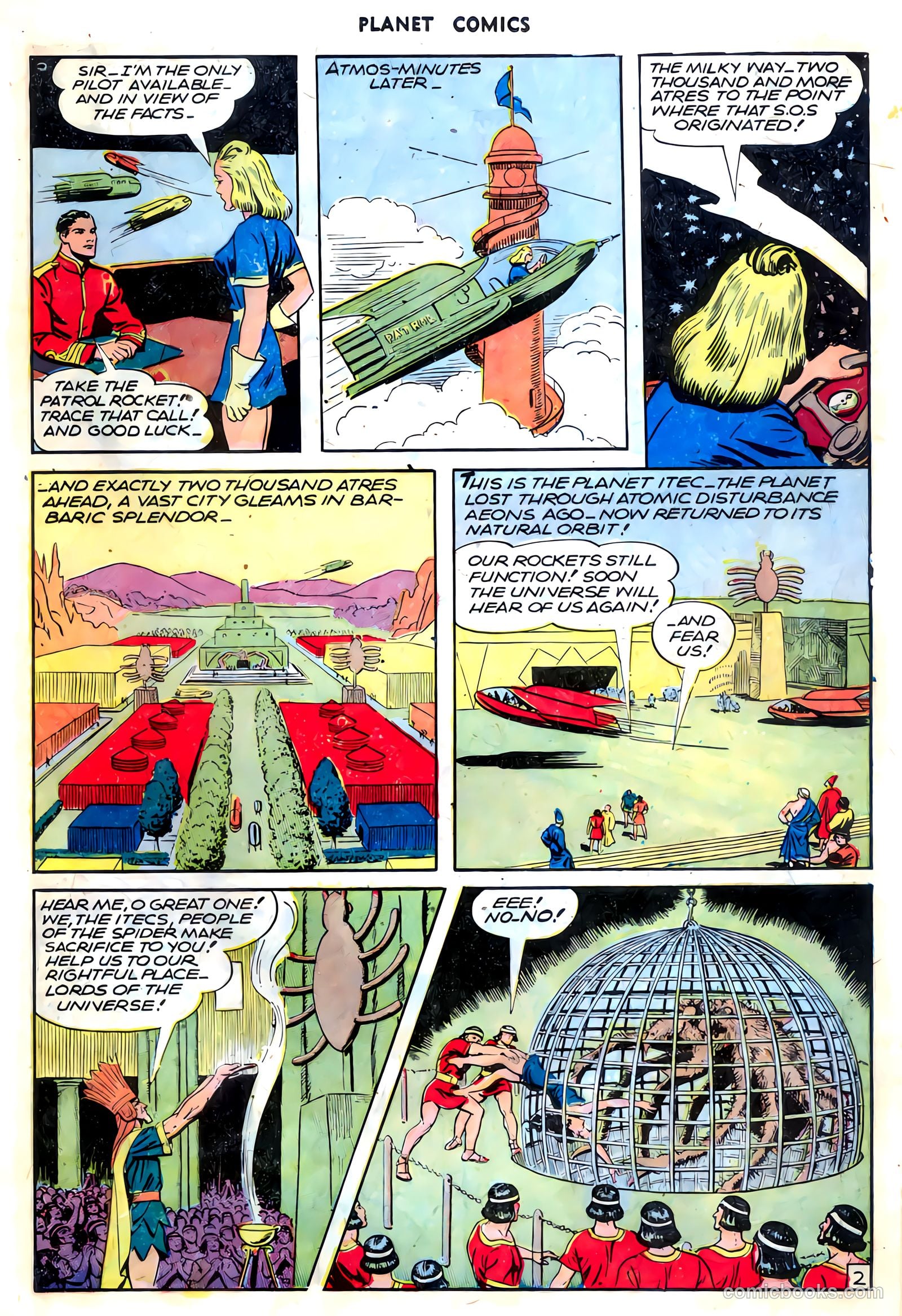 Planet Comics #70 (1953) — page 13 of 36