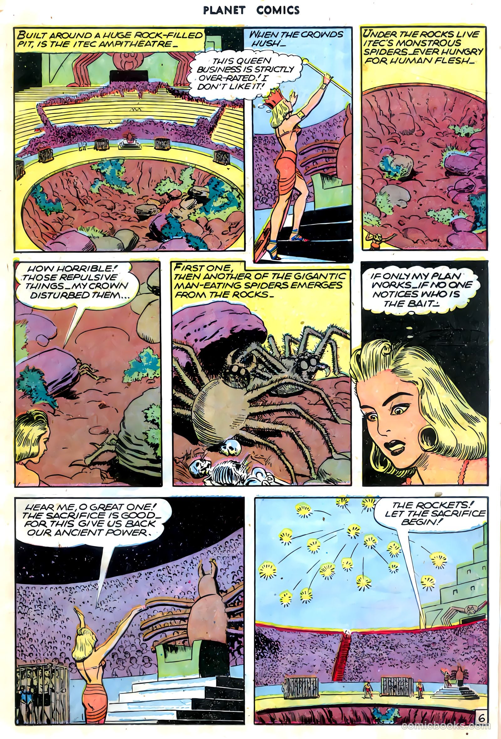 Planet Comics #70 (1953) — page 17 of 36