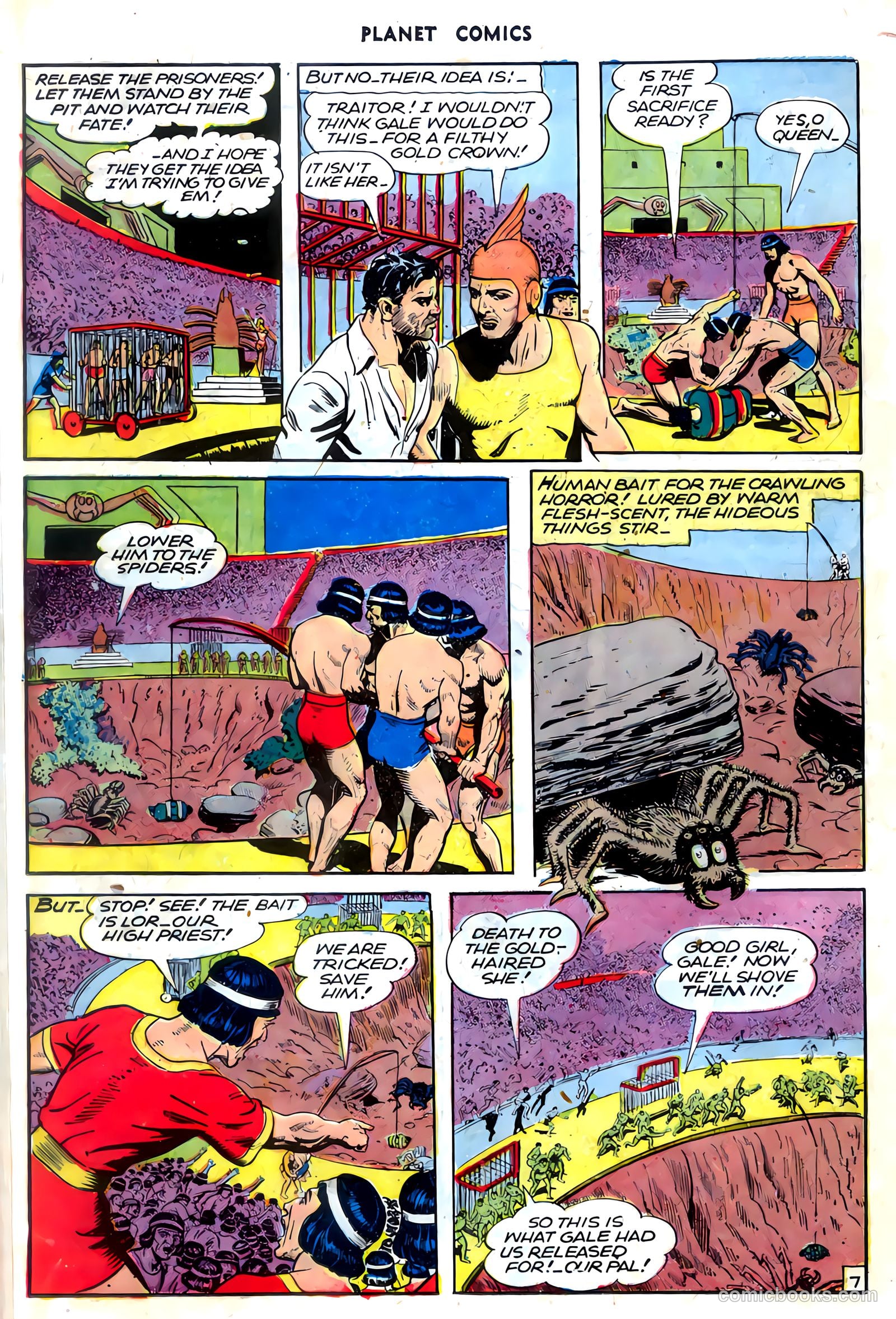 Planet Comics #70 (1953) — page 18 of 36