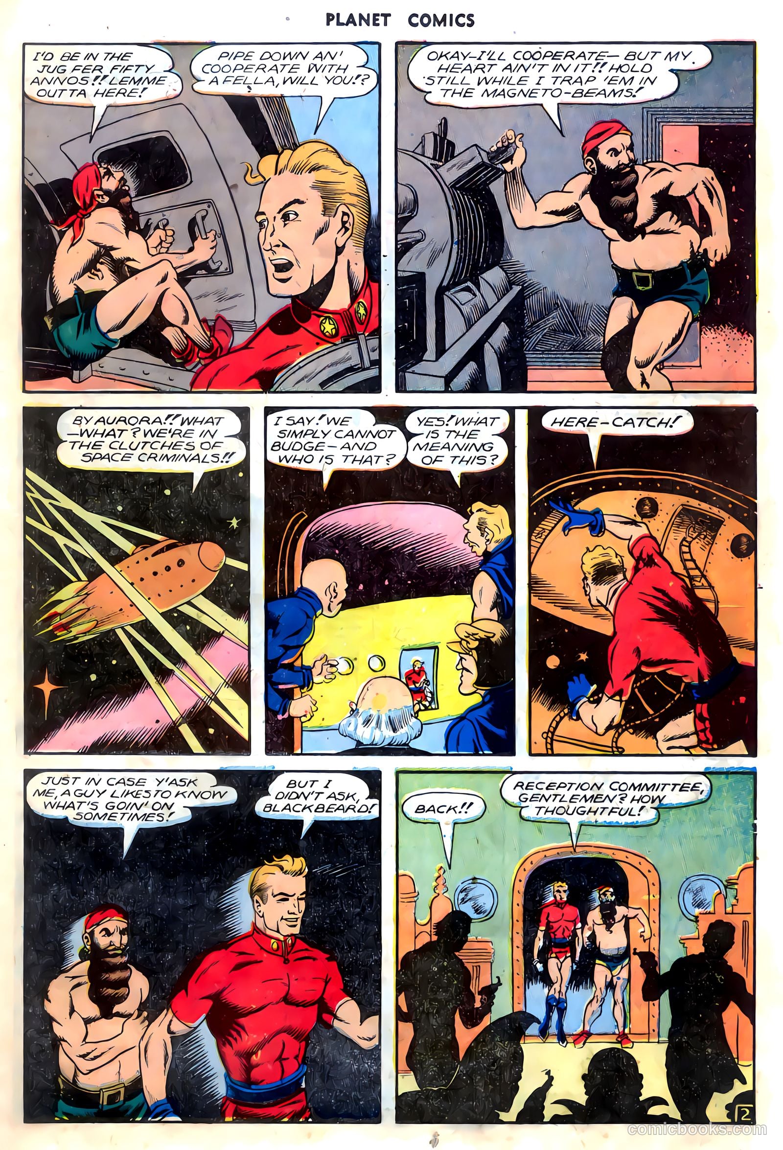 Planet Comics #70 (1953) — page 21 of 36