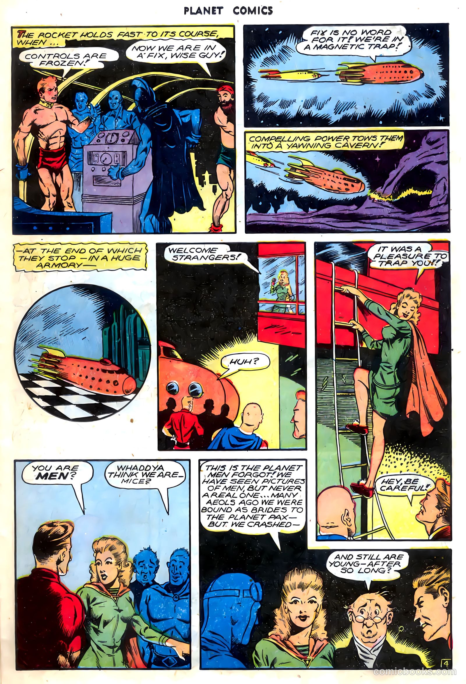 Planet Comics #70 (1953) — page 23 of 36
