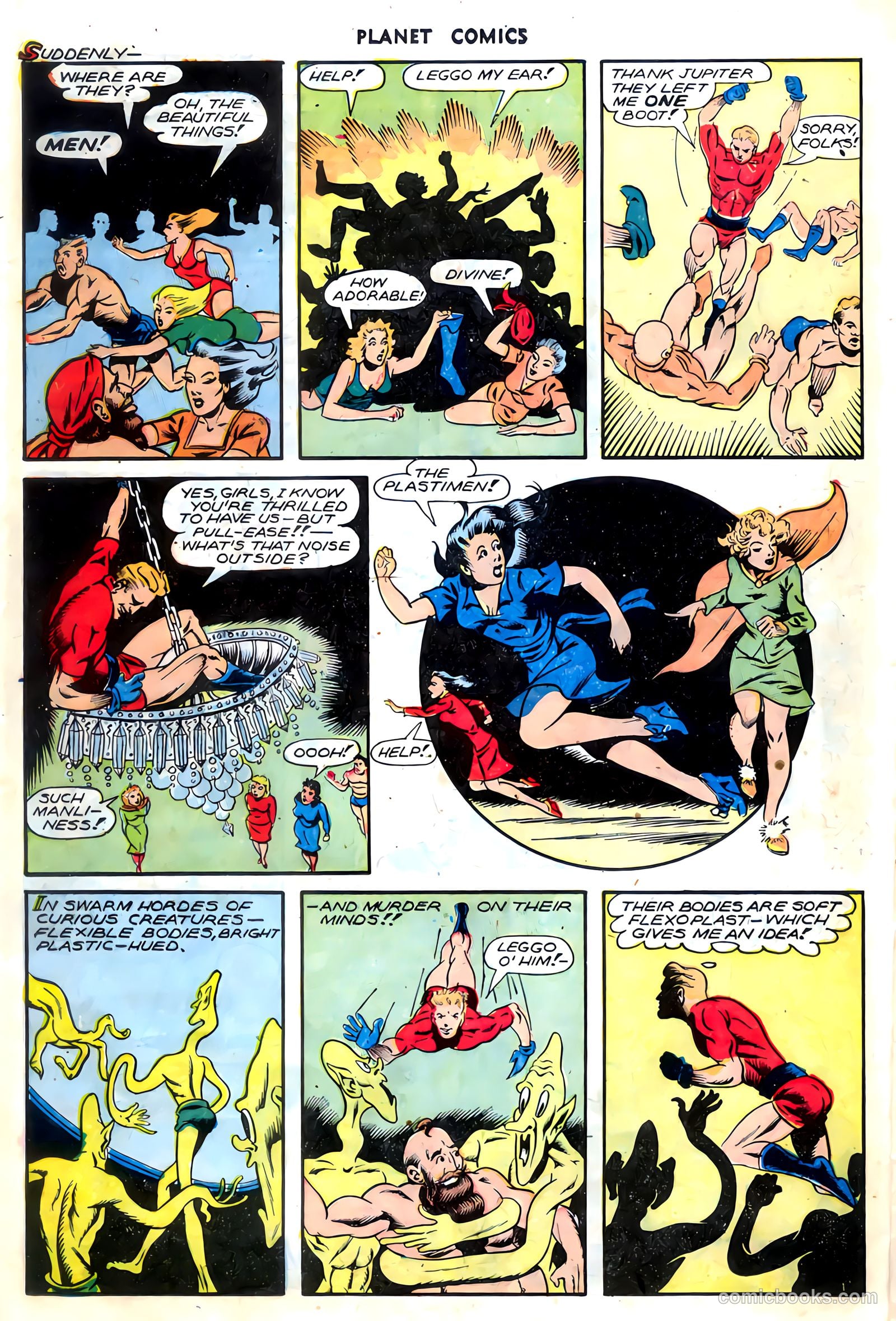 Planet Comics #70 (1953) — page 24 of 36