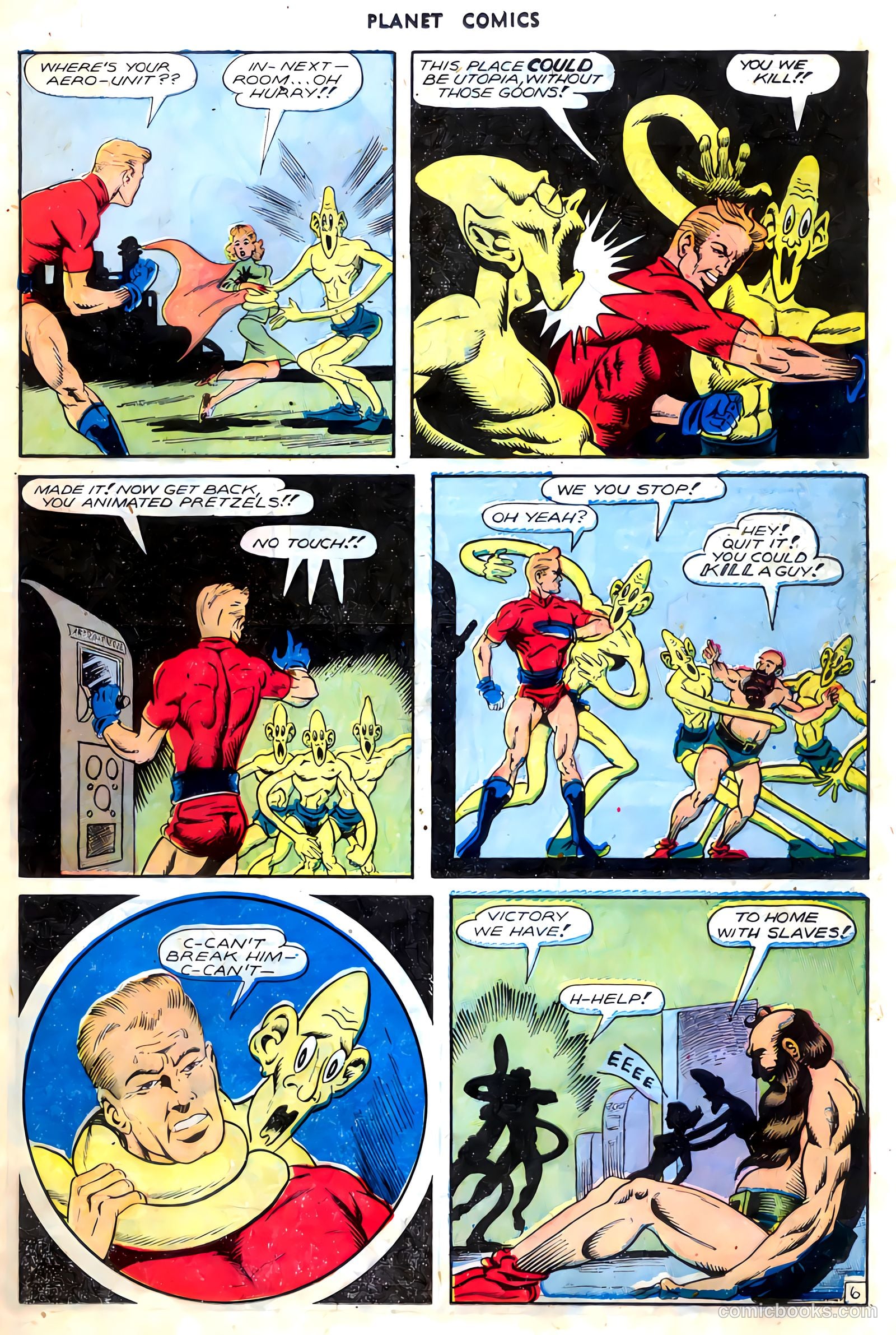 Planet Comics #70 (1953) — page 25 of 36