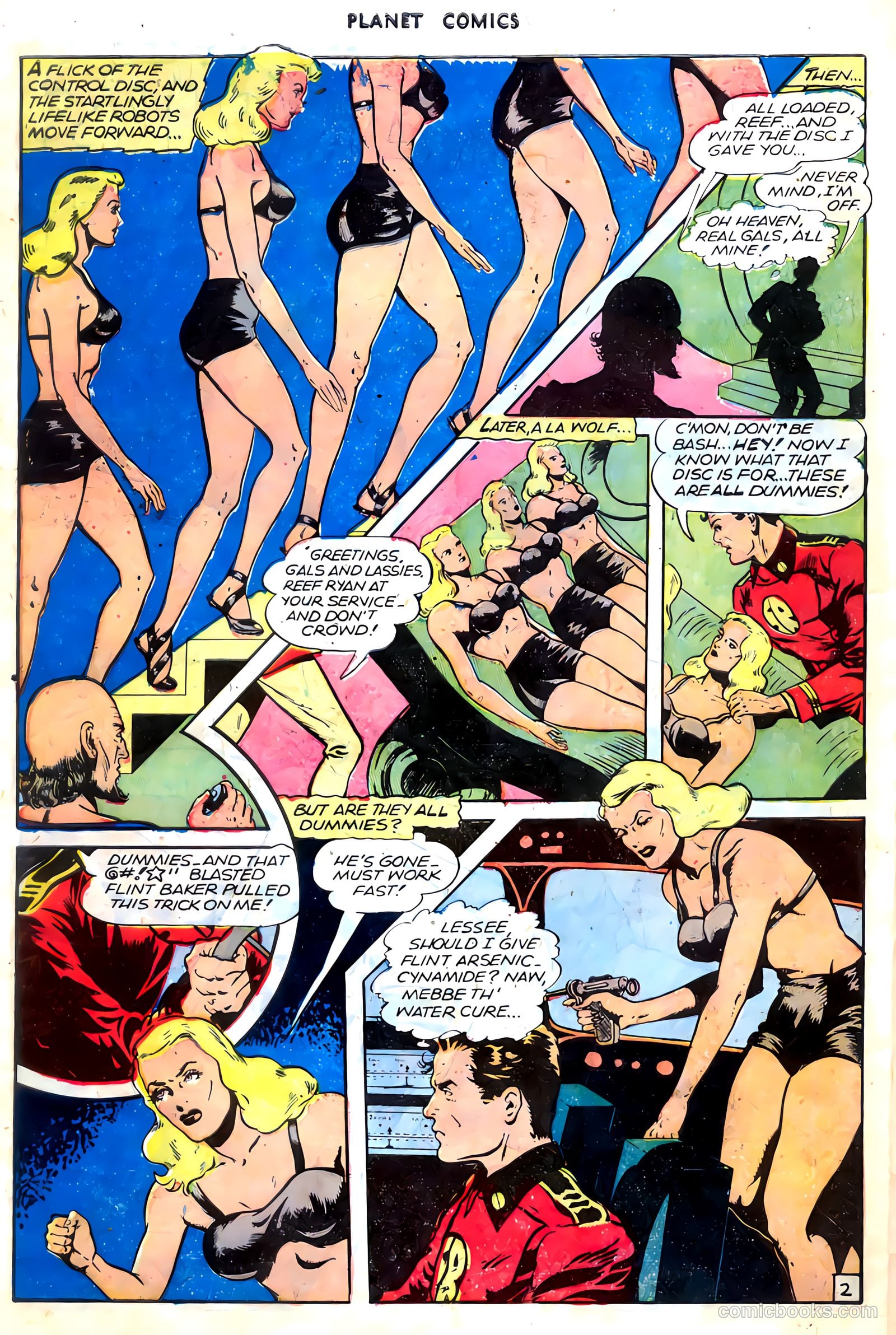 Planet Comics #70 (1953) — page 28 of 36