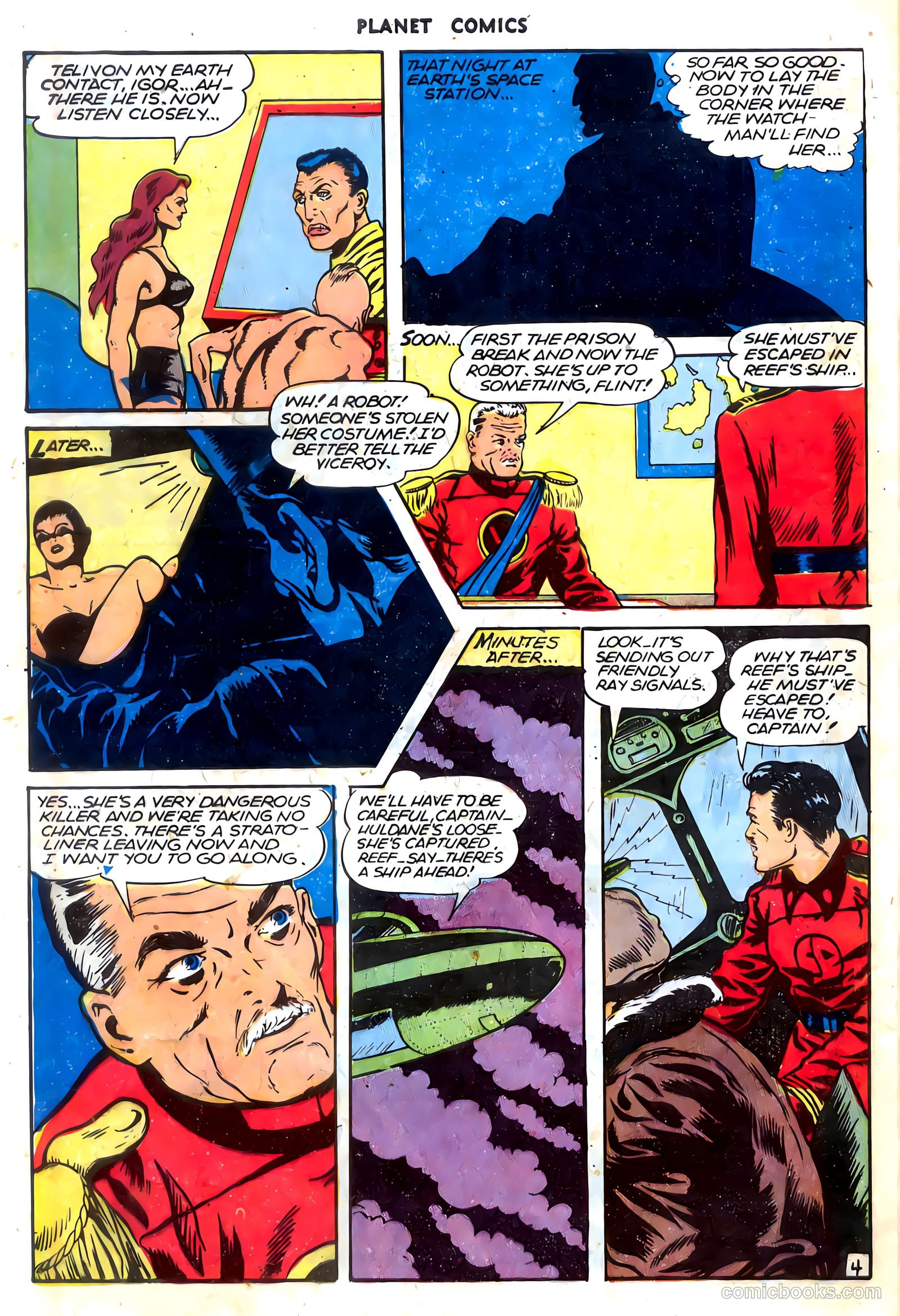 Planet Comics #70 (1953) — page 30 of 36