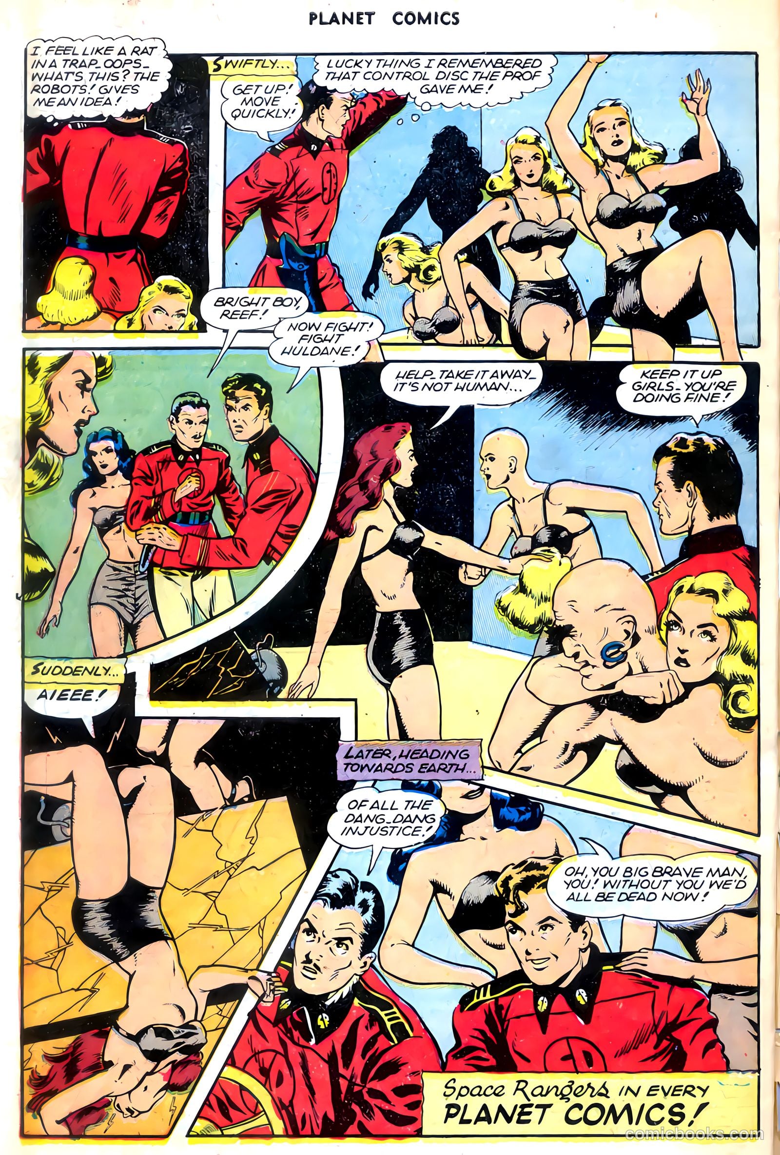 Planet Comics #70 (1953) — page 34 of 36
