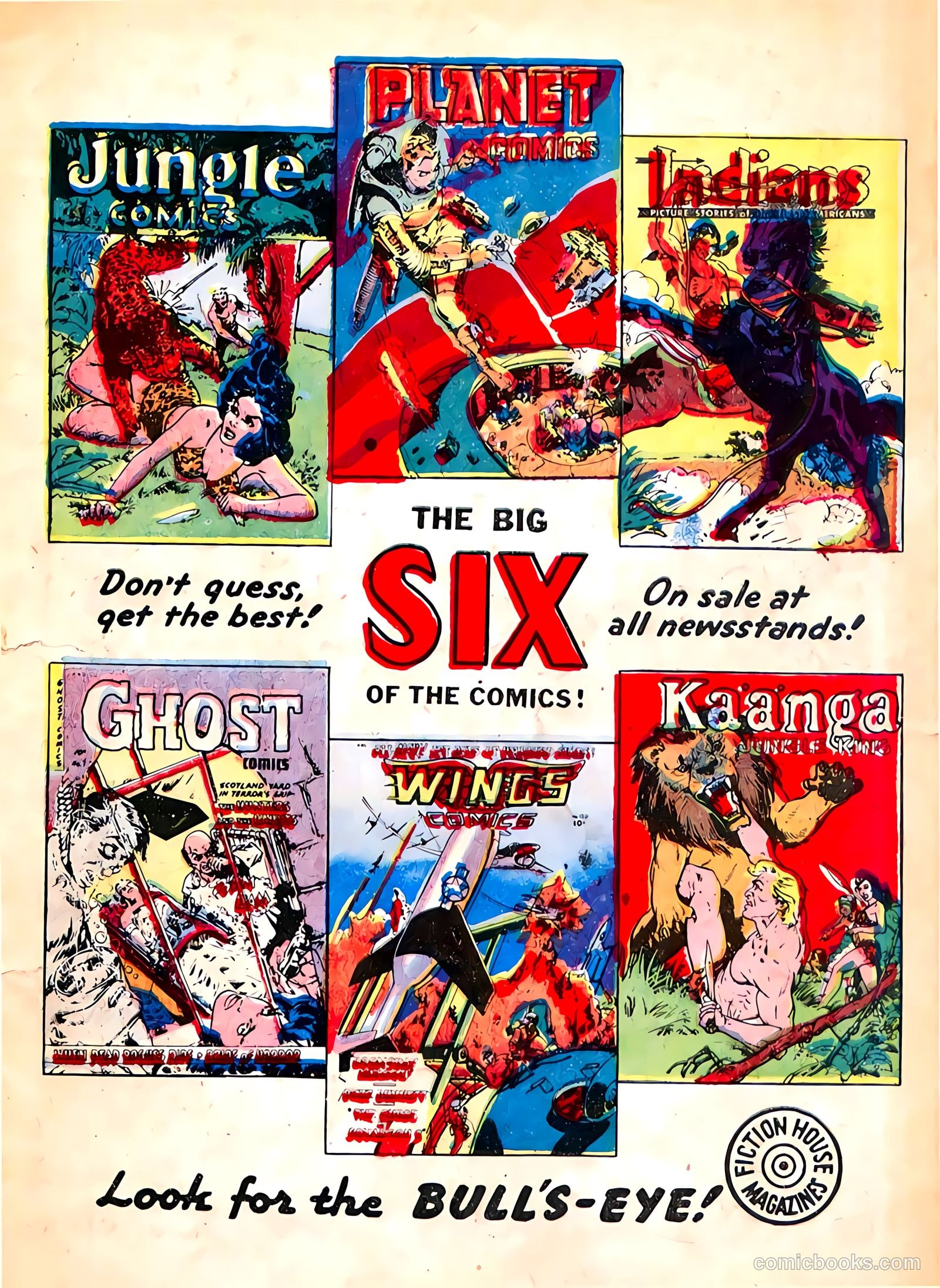 Planet Comics #71 (1953) — page 3 of 40