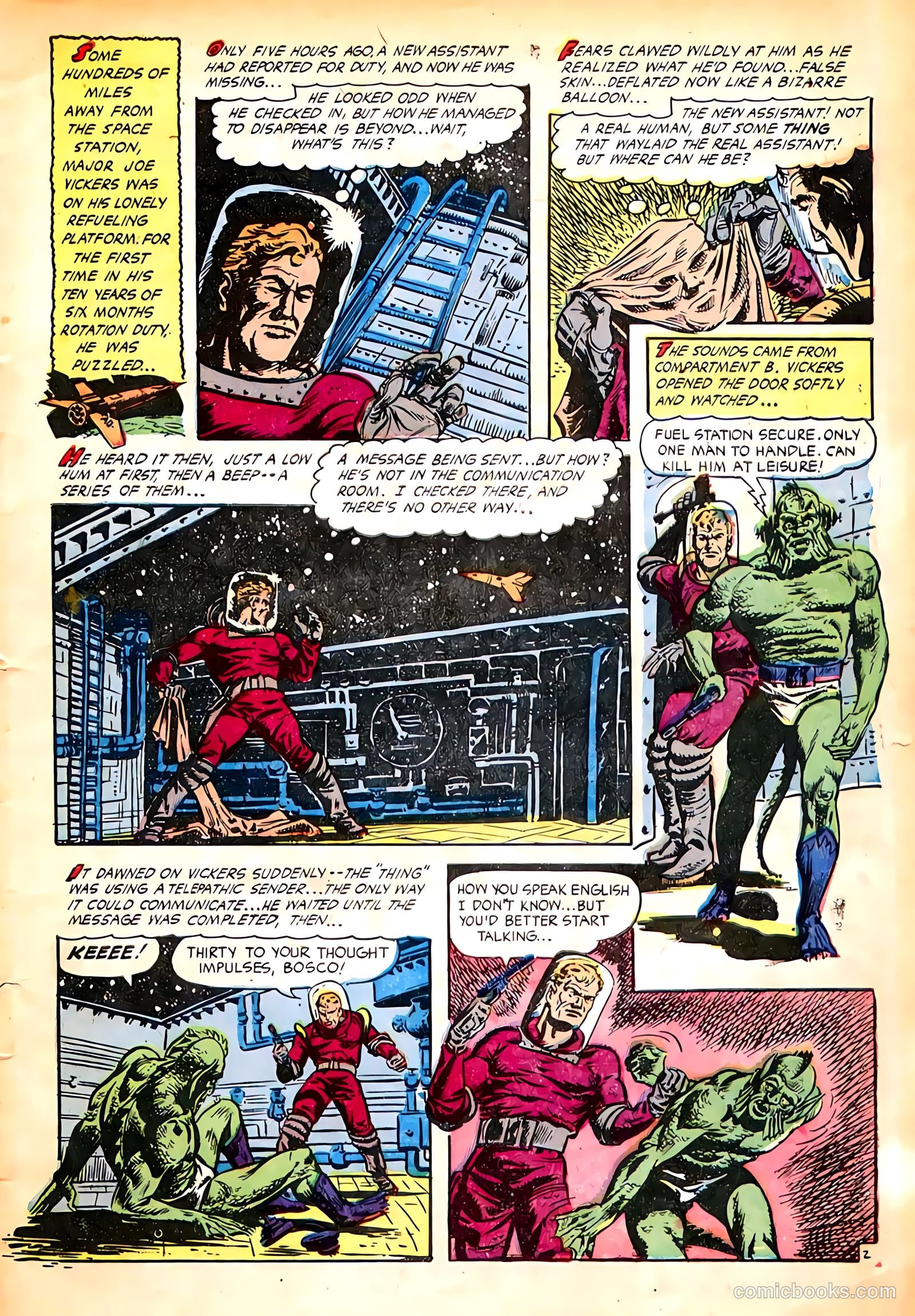 Planet Comics #71 (1953) — page 5 of 40