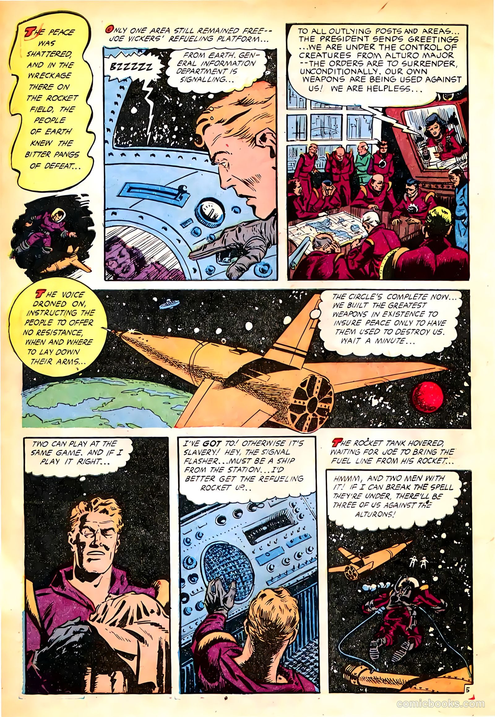 Planet Comics #71 (1953) — page 8 of 40