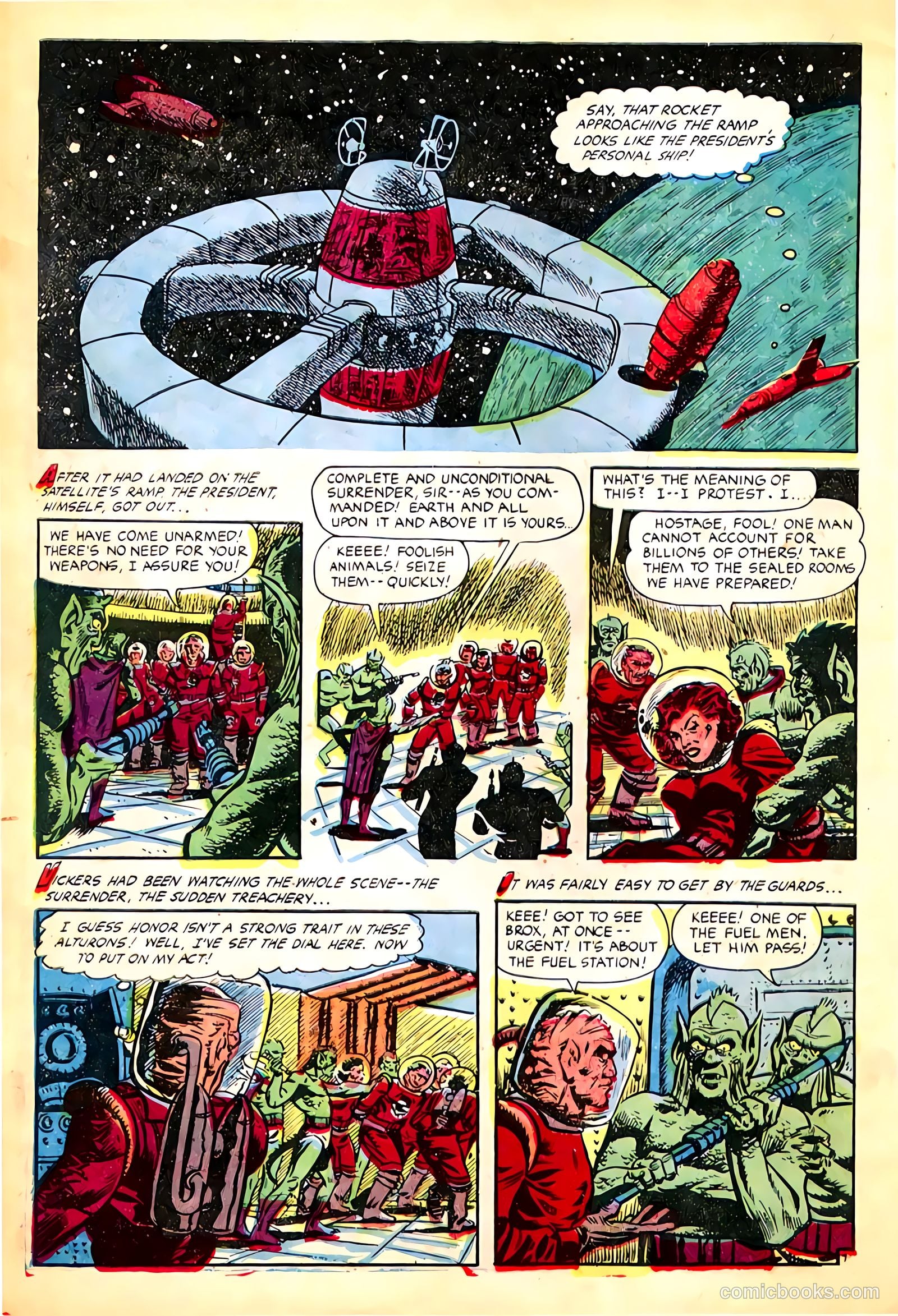 Planet Comics #71 (1953) — page 10 of 40