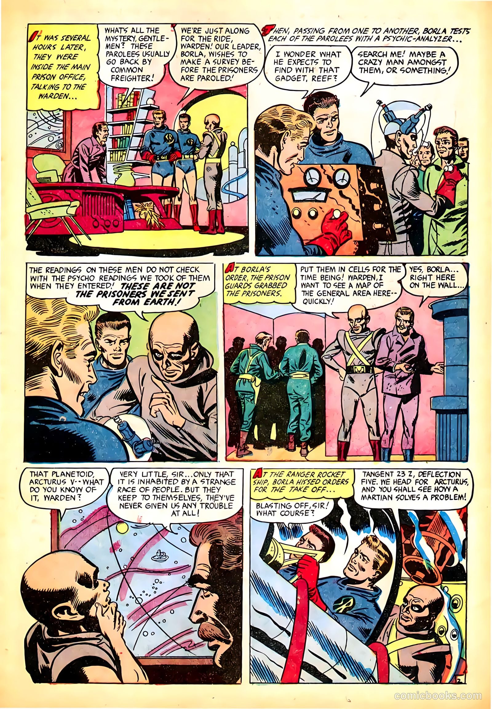 Planet Comics #71 (1953) — page 22 of 40