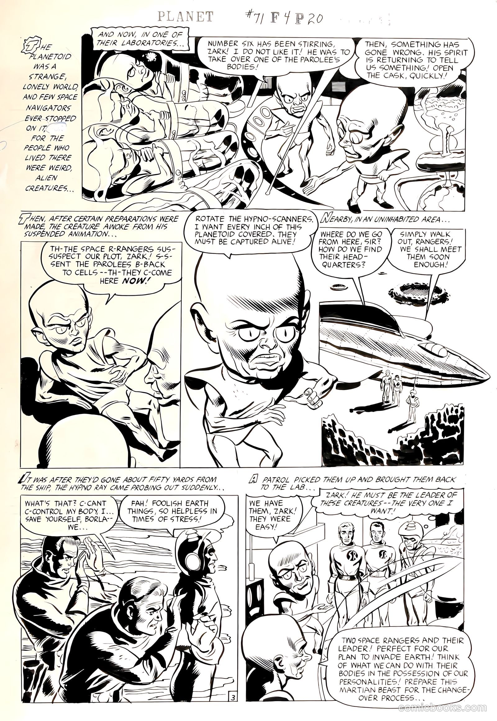 Planet Comics #71 (1953) — page 25 of 40