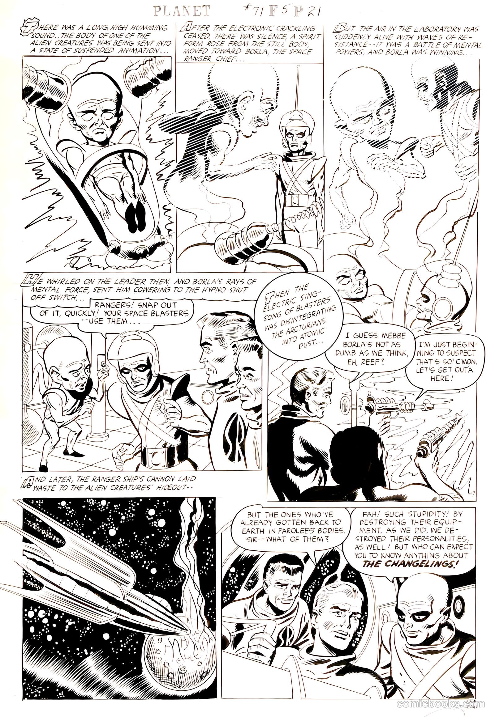 Planet Comics #71 (1953) — page 27 of 40