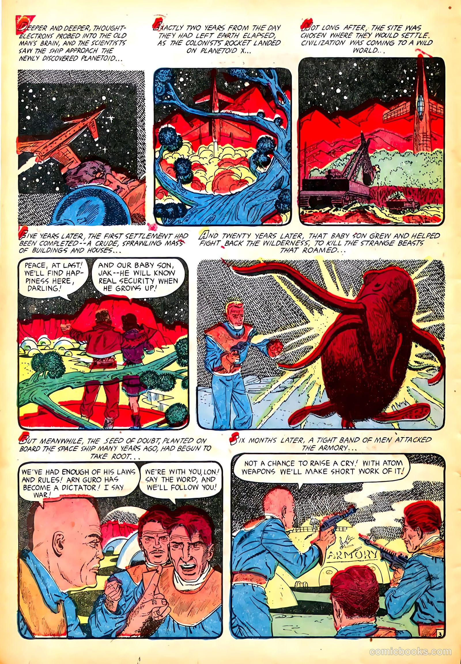 Planet Comics #71 (1953) — page 30 of 40