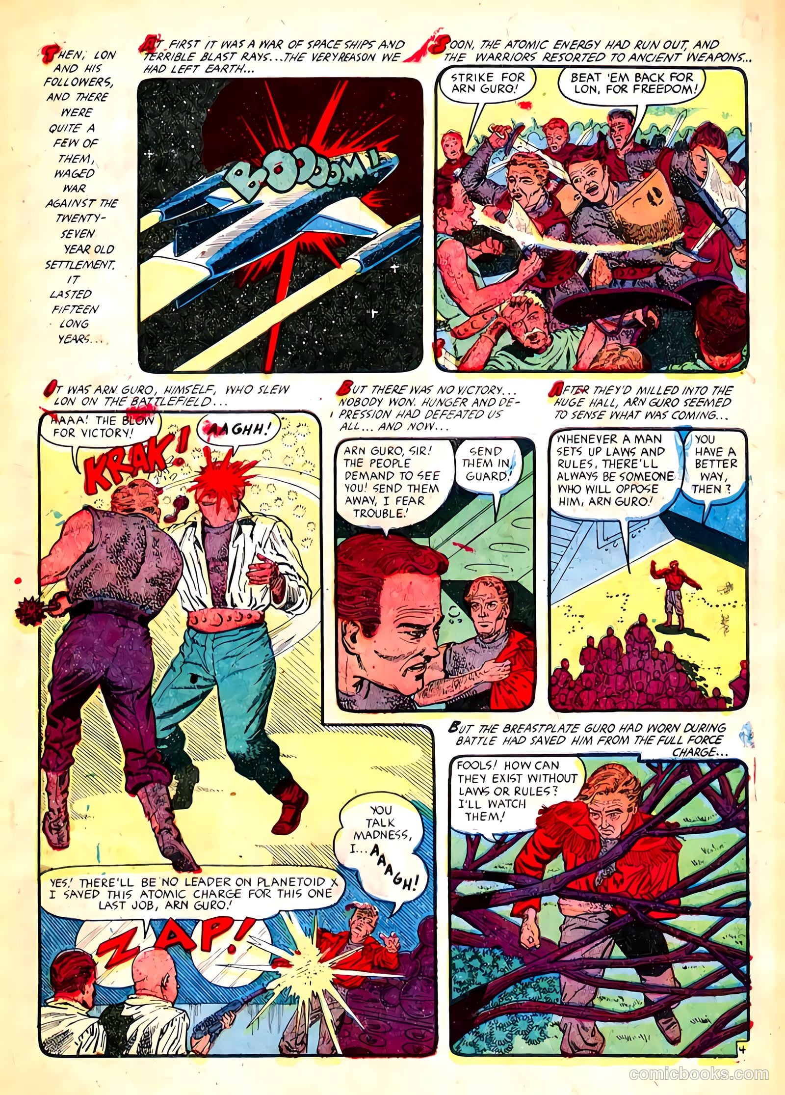 Planet Comics #71 (1953) — page 31 of 40