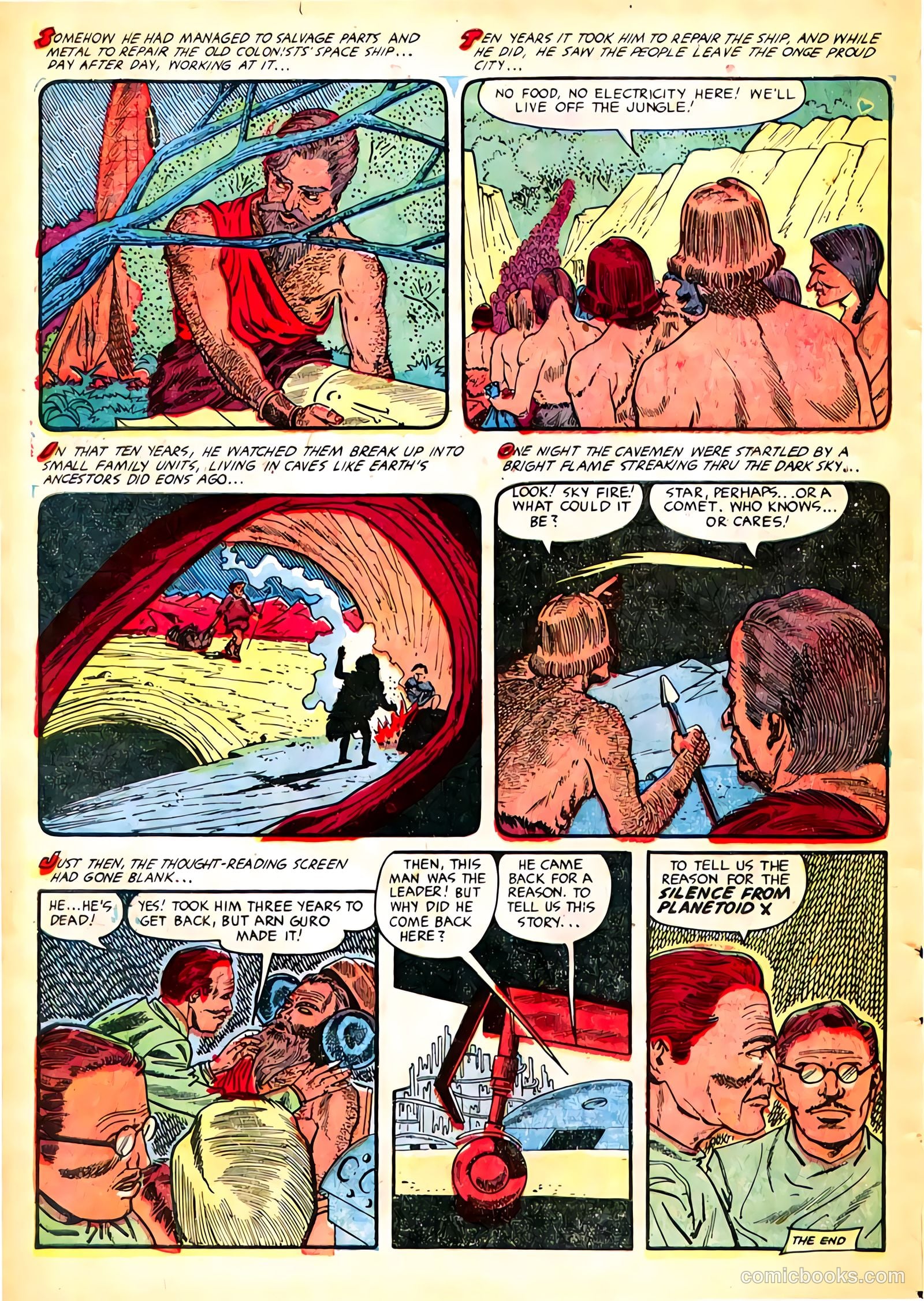Planet Comics #71 (1953) — page 32 of 40