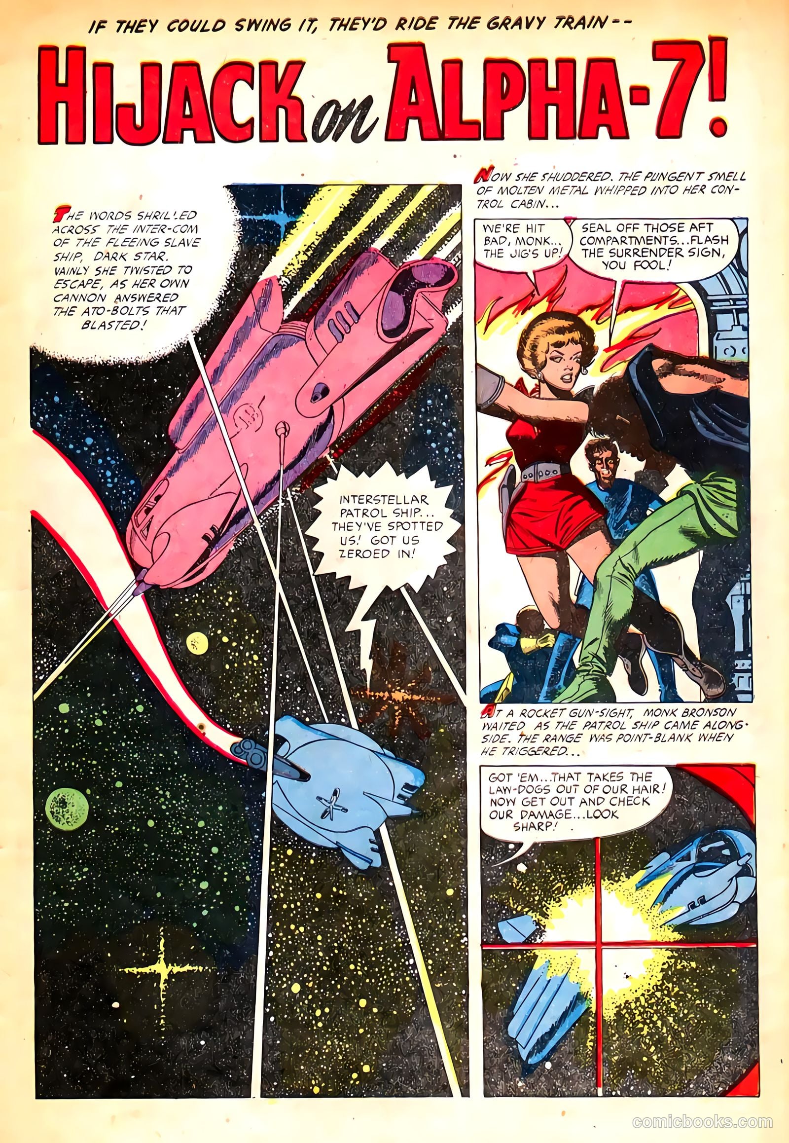 Planet Comics #71 (1953) — page 33 of 40