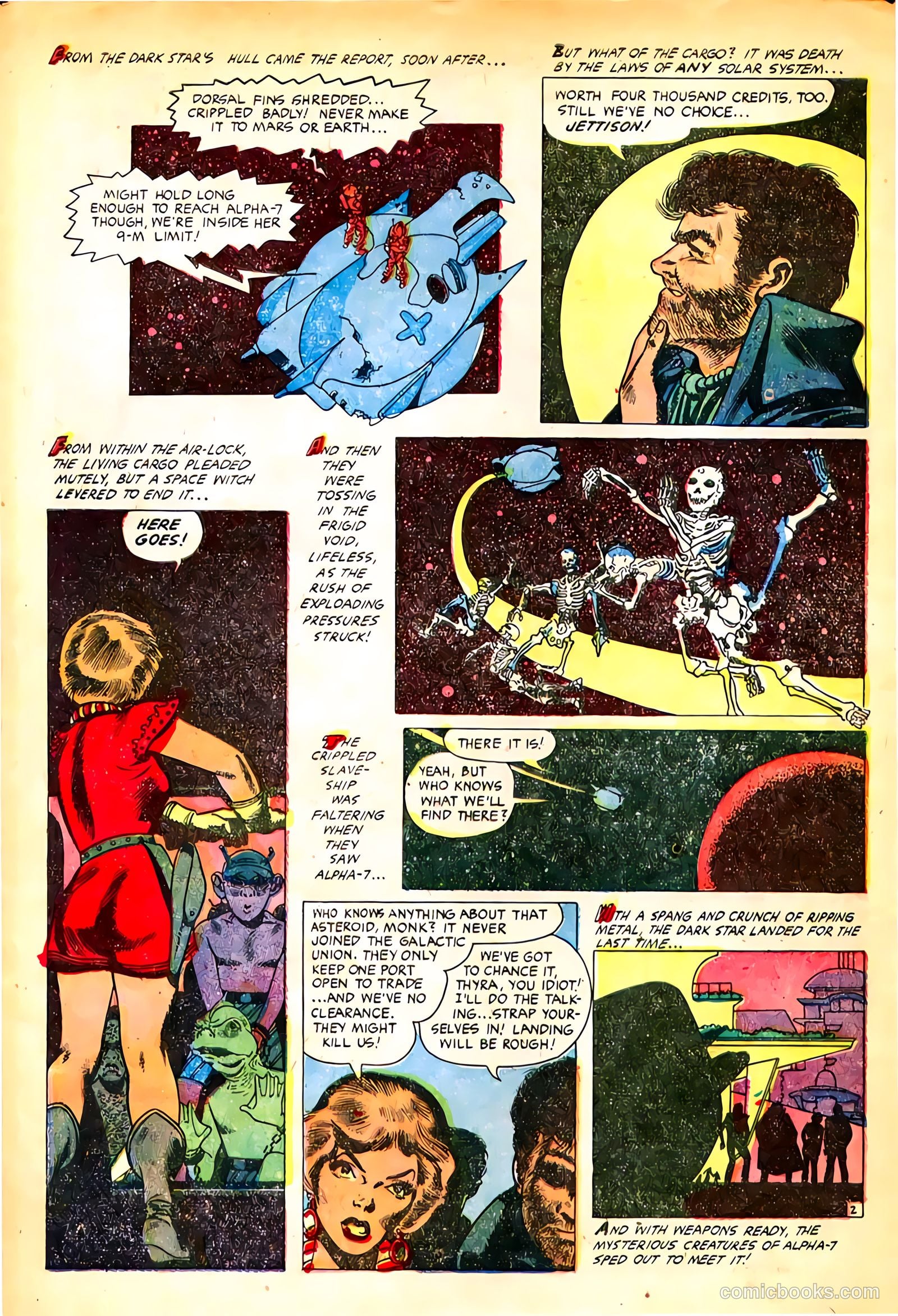 Planet Comics #71 (1953) — page 34 of 40