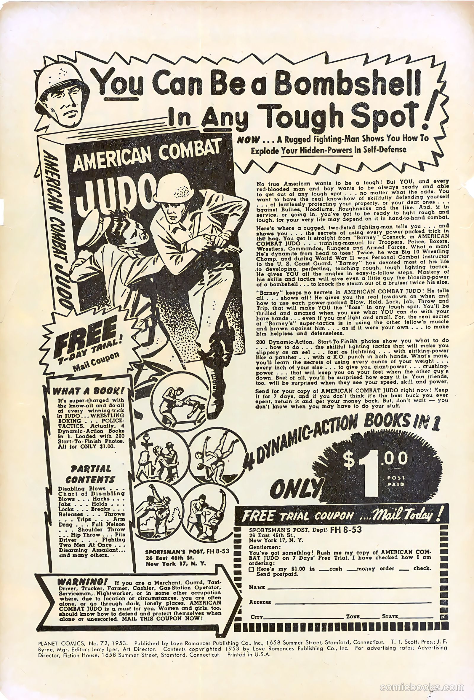 Planet Comics #72 (1953) — page 2 of 36