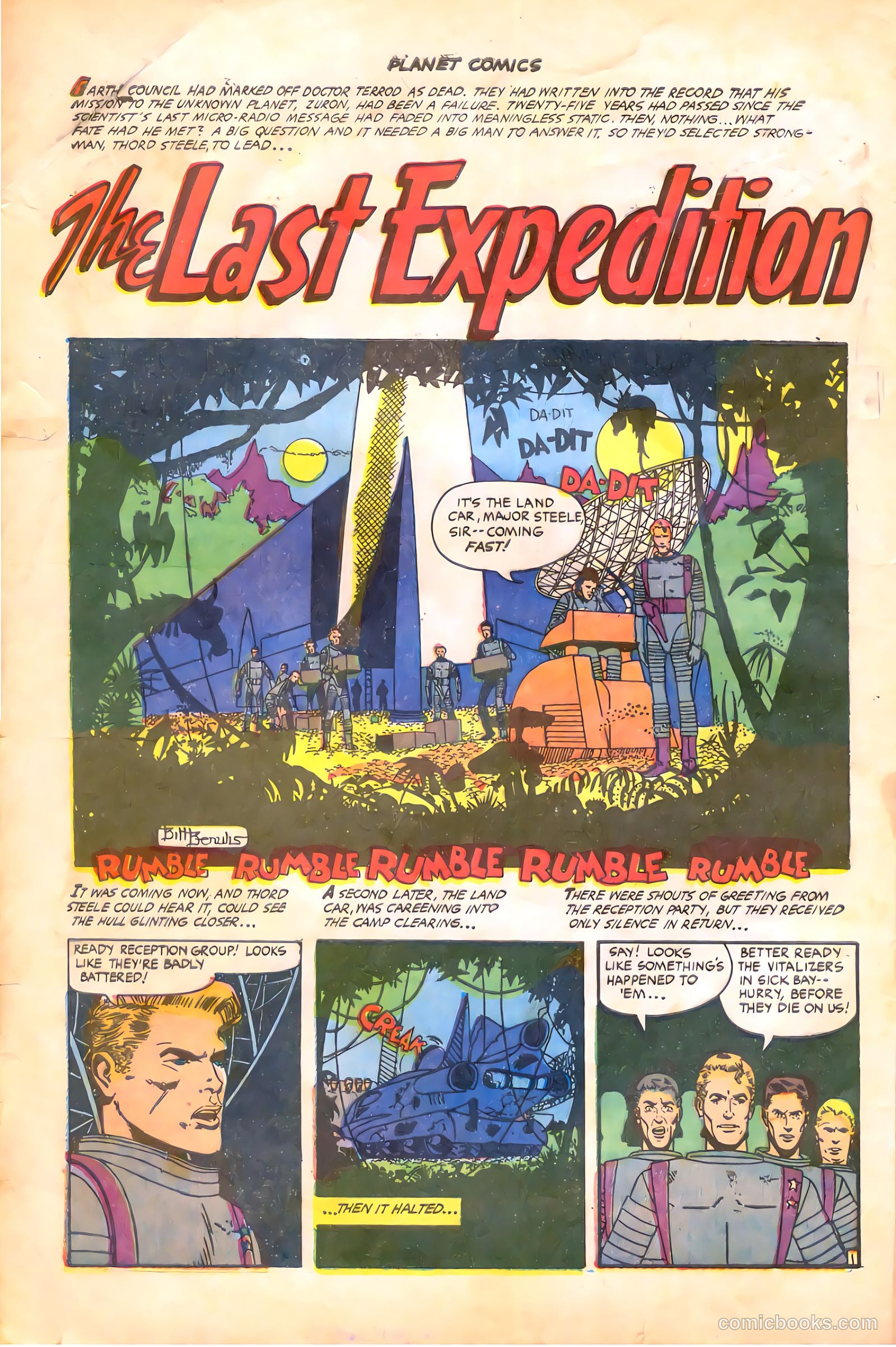 Planet Comics #72 (1953) — page 4 of 36