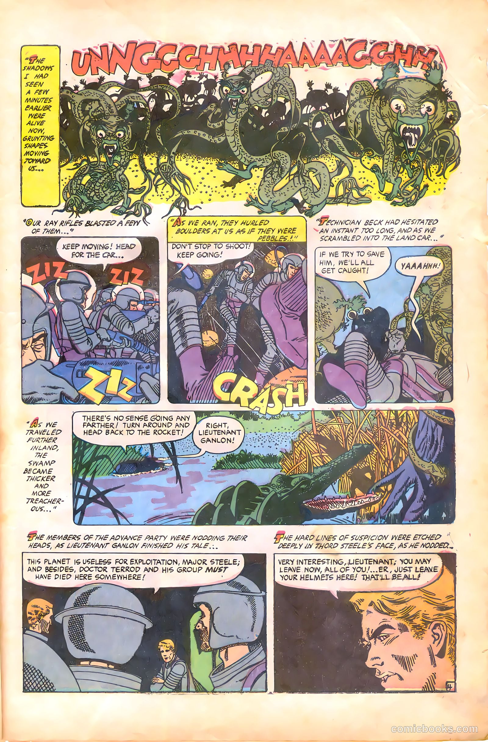 Planet Comics #72 (1953) — page 7 of 36