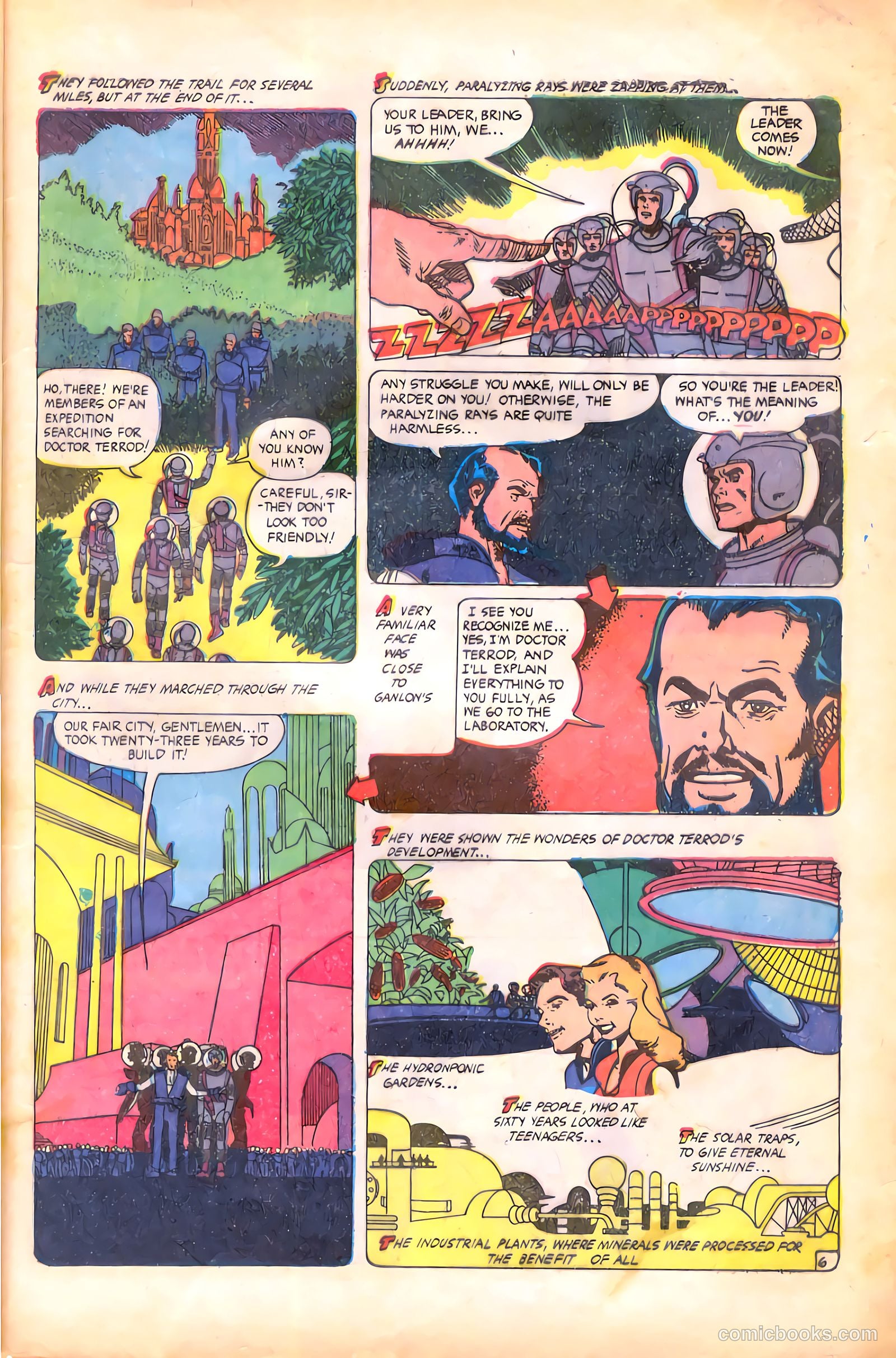 Planet Comics #72 (1953) — page 9 of 36