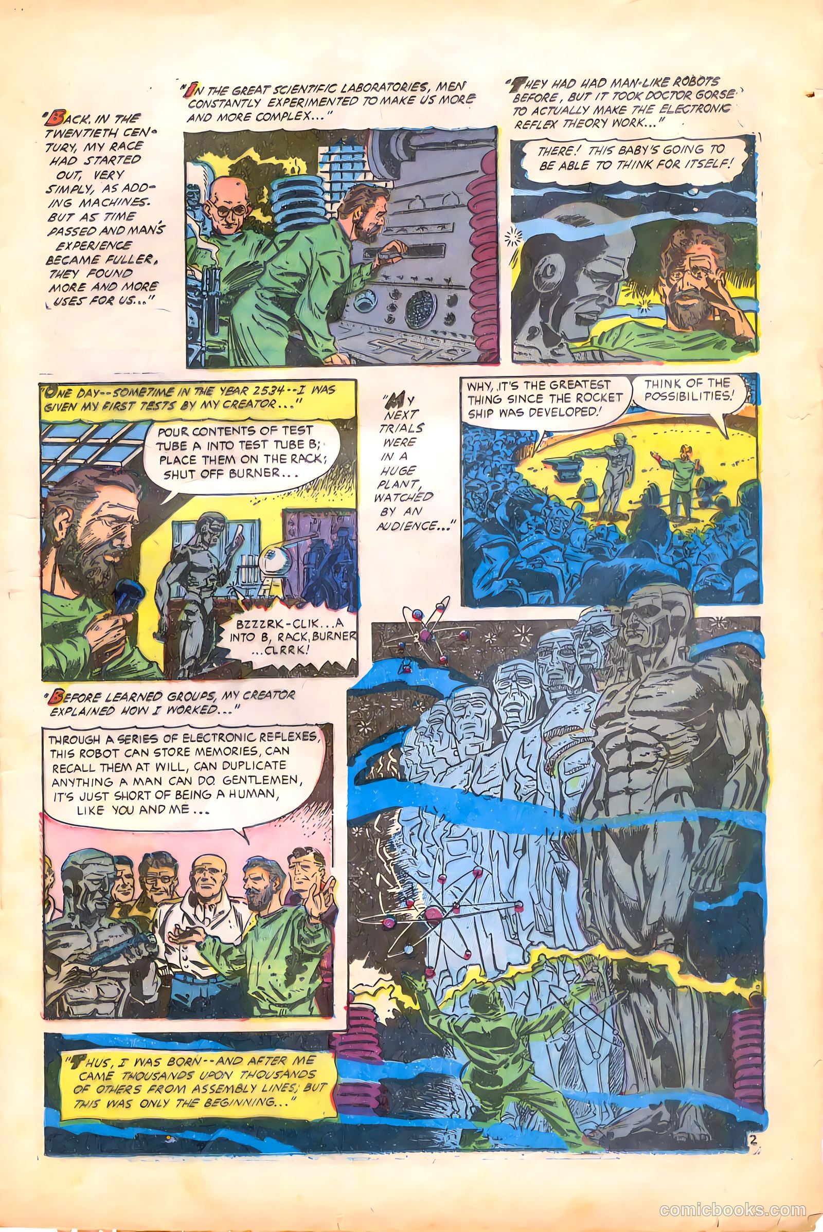 Planet Comics #72 (1953) — page 13 of 36