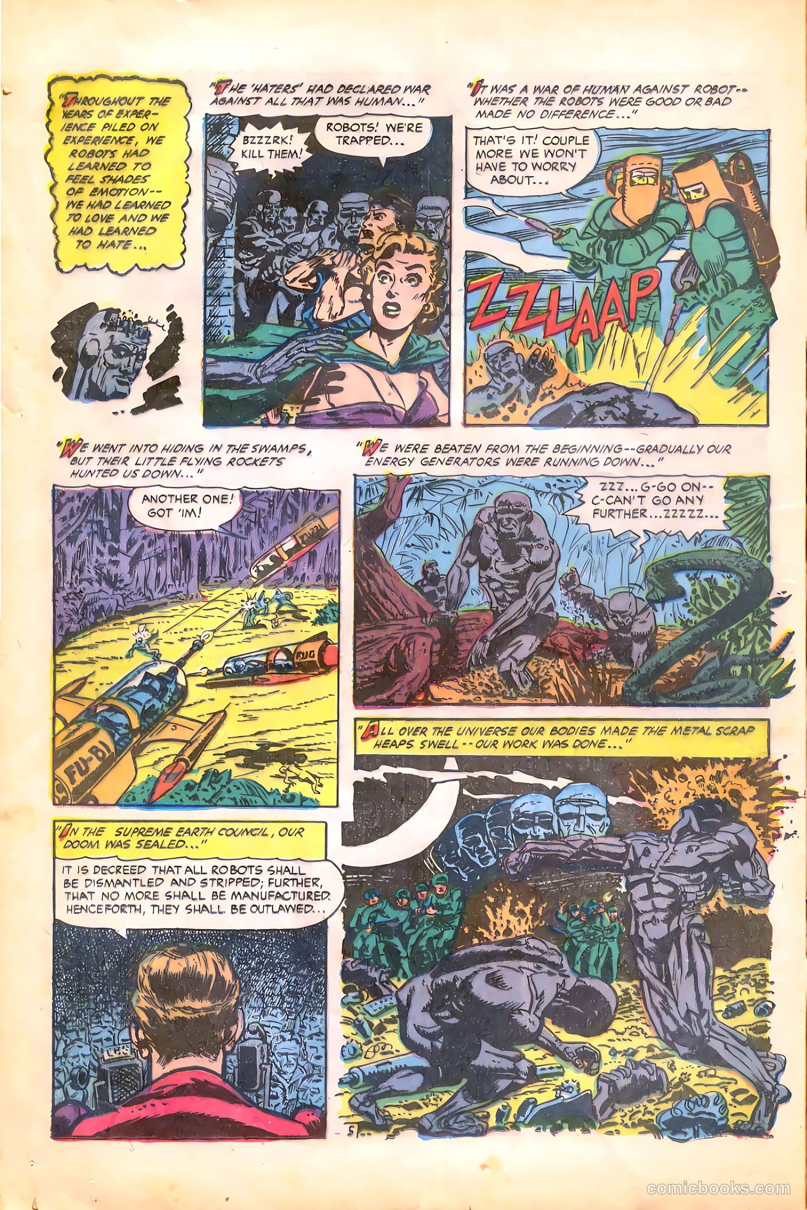 Planet Comics #72 (1953) — page 16 of 36