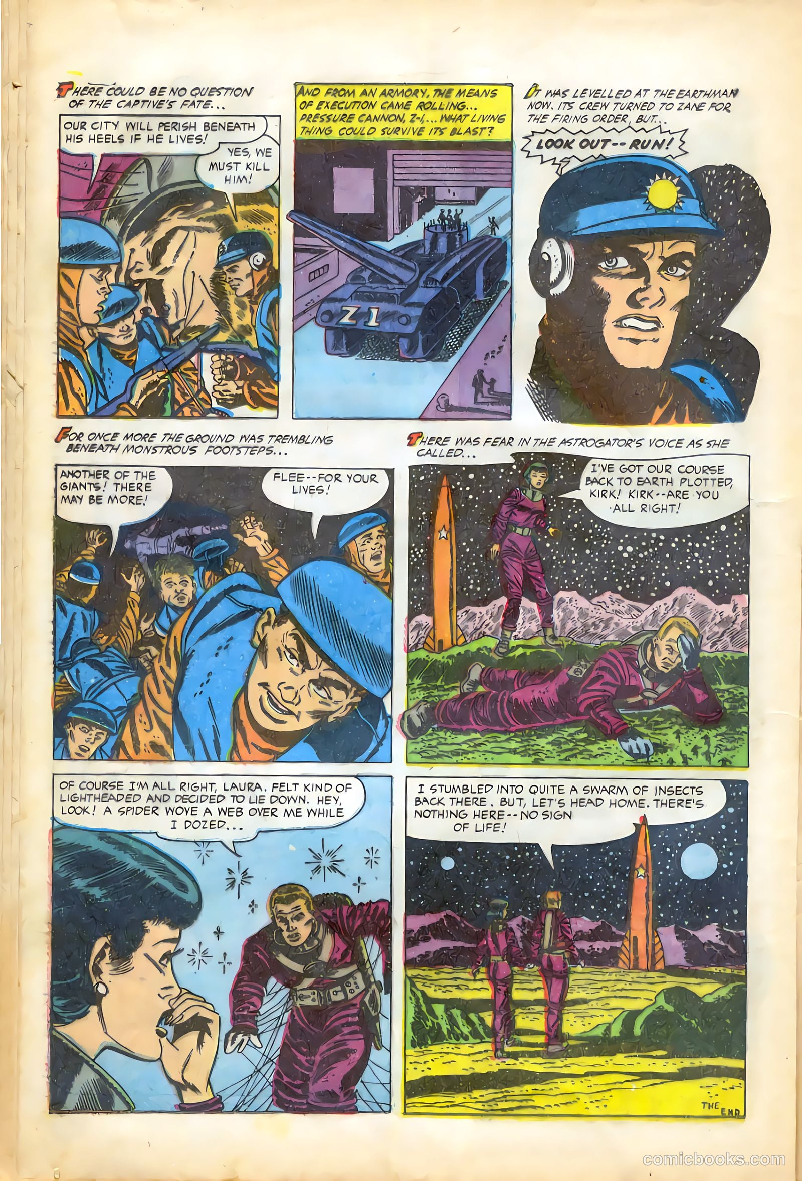 Planet Comics #72 (1953) — page 24 of 36