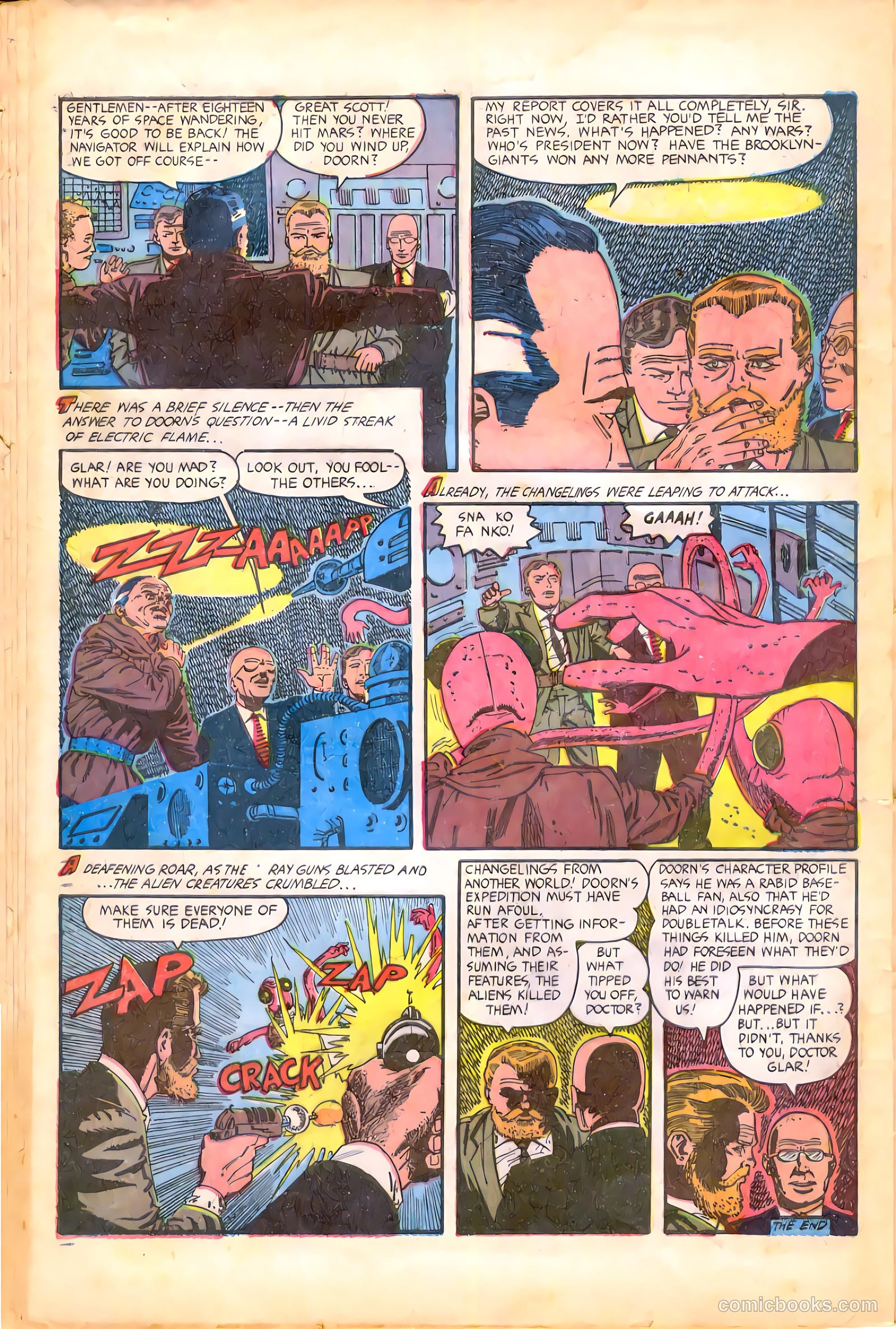 Planet Comics #72 (1953) — page 28 of 36