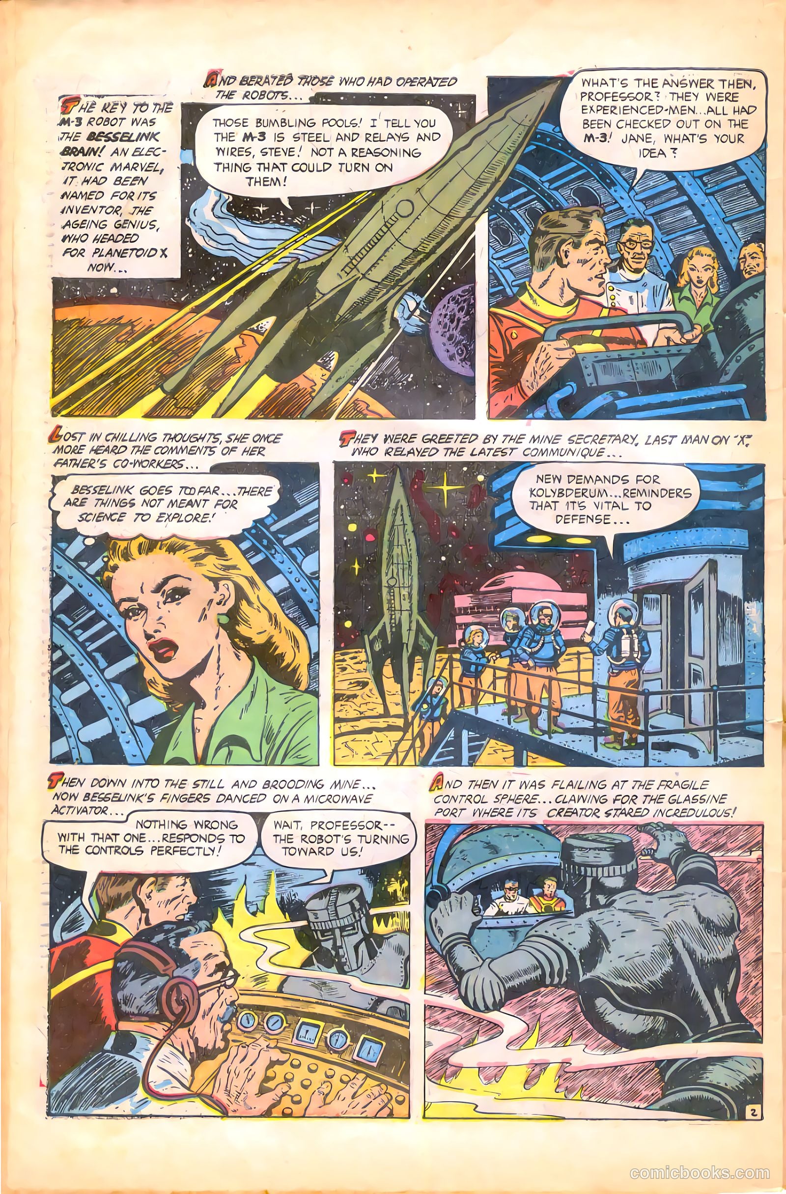 Planet Comics #72 (1953) — page 30 of 36