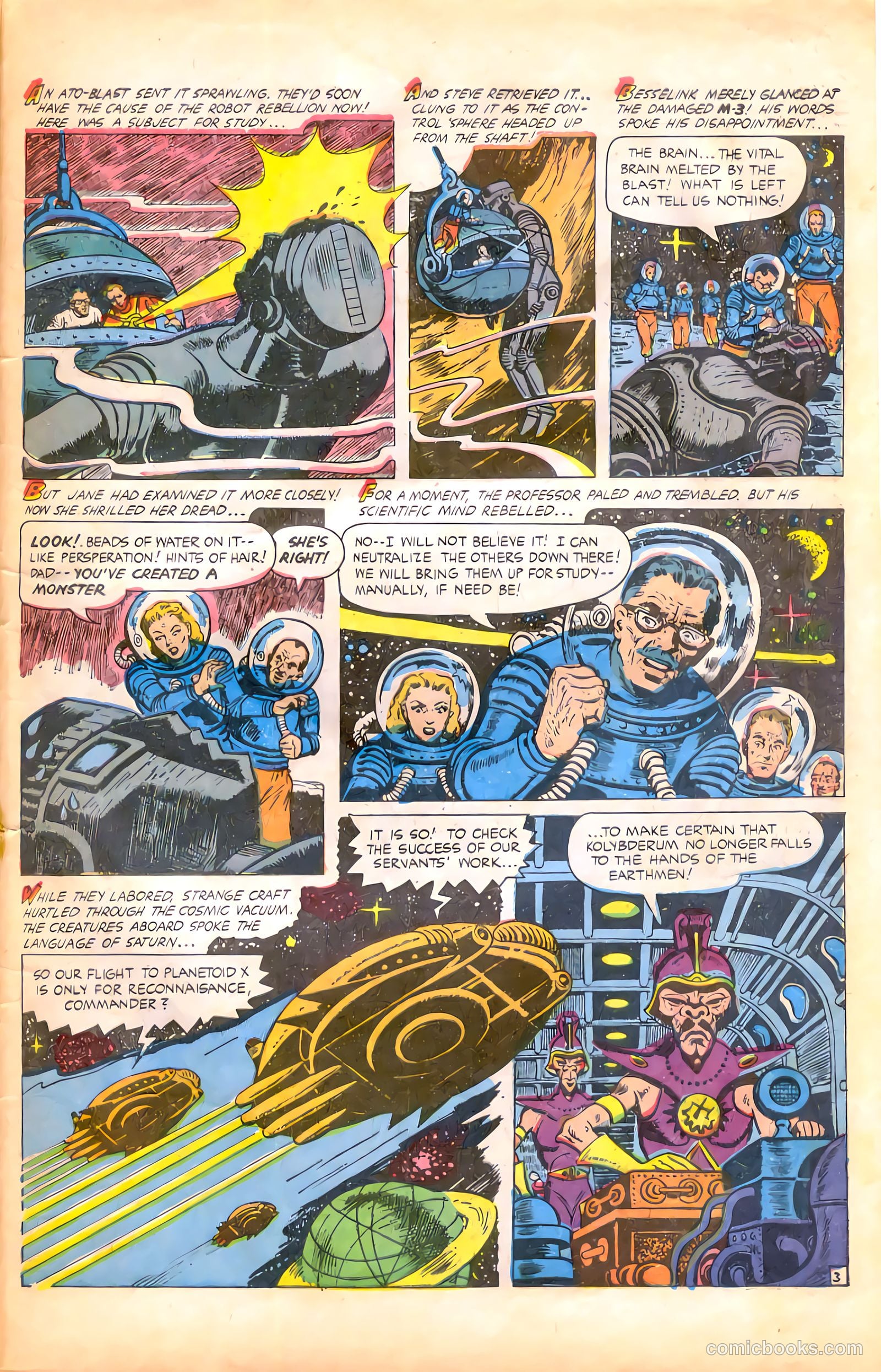 Planet Comics #72 (1953) — page 31 of 36