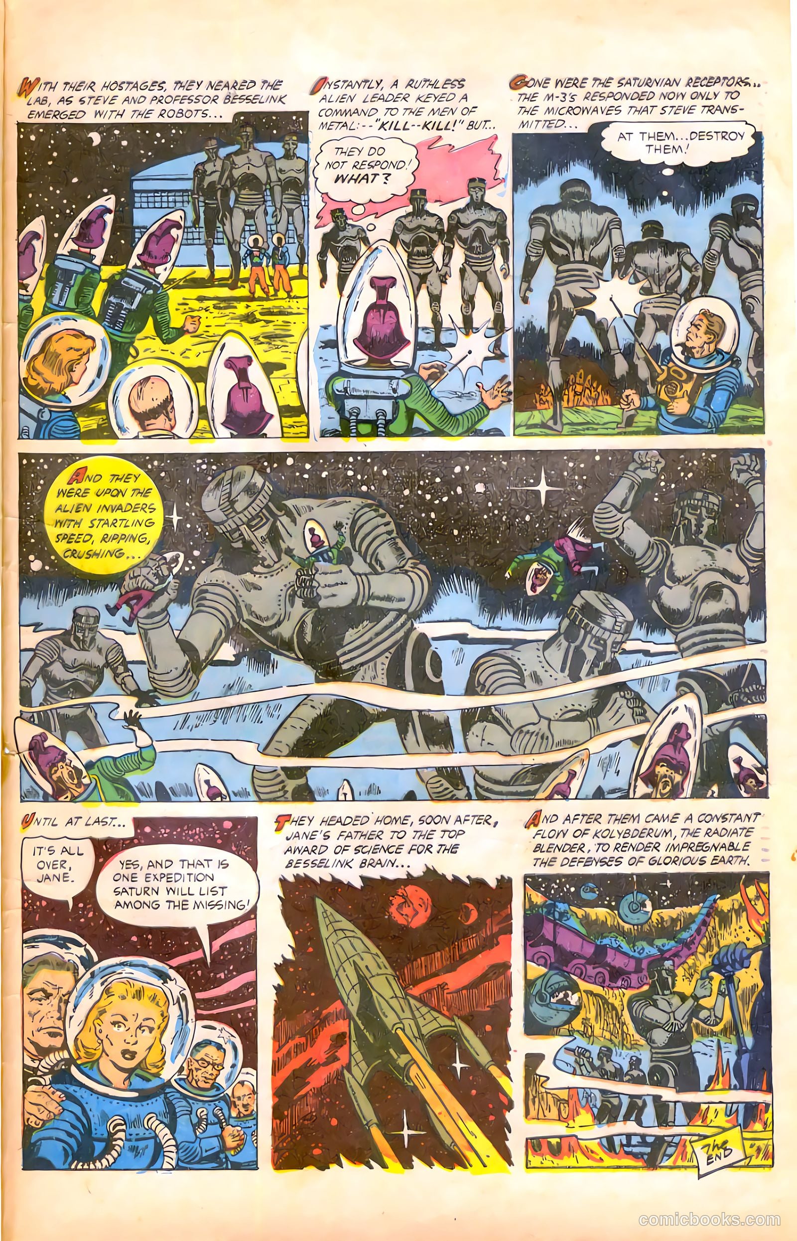 Planet Comics #72 (1953) — page 33 of 36