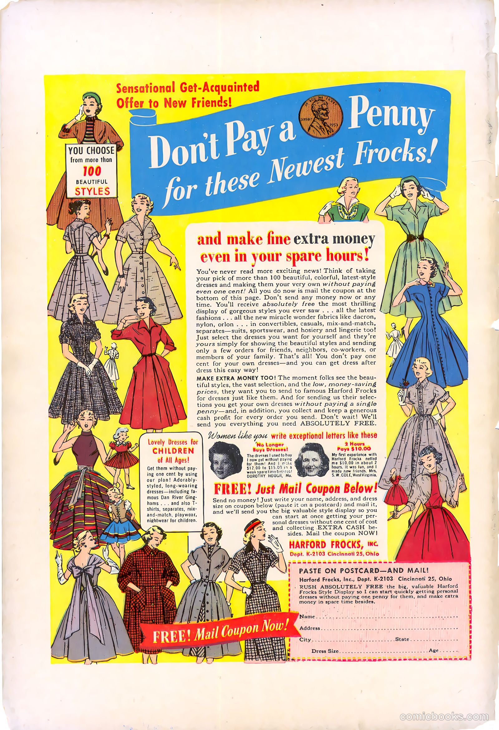 Planet Comics #72 (1953) — page 36 of 36
