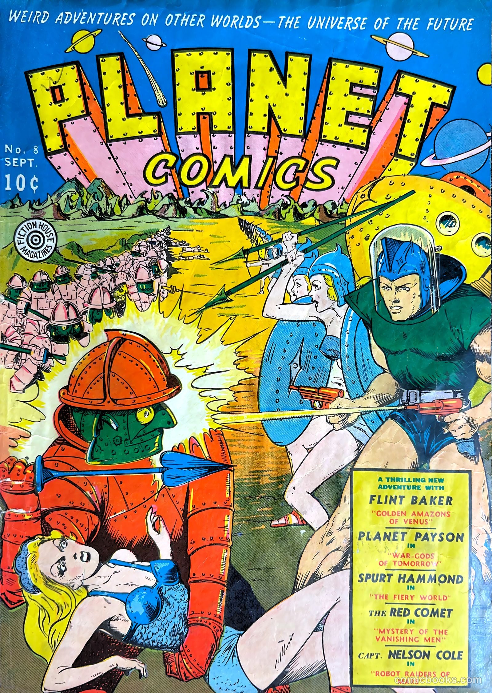 Planet Comics #8