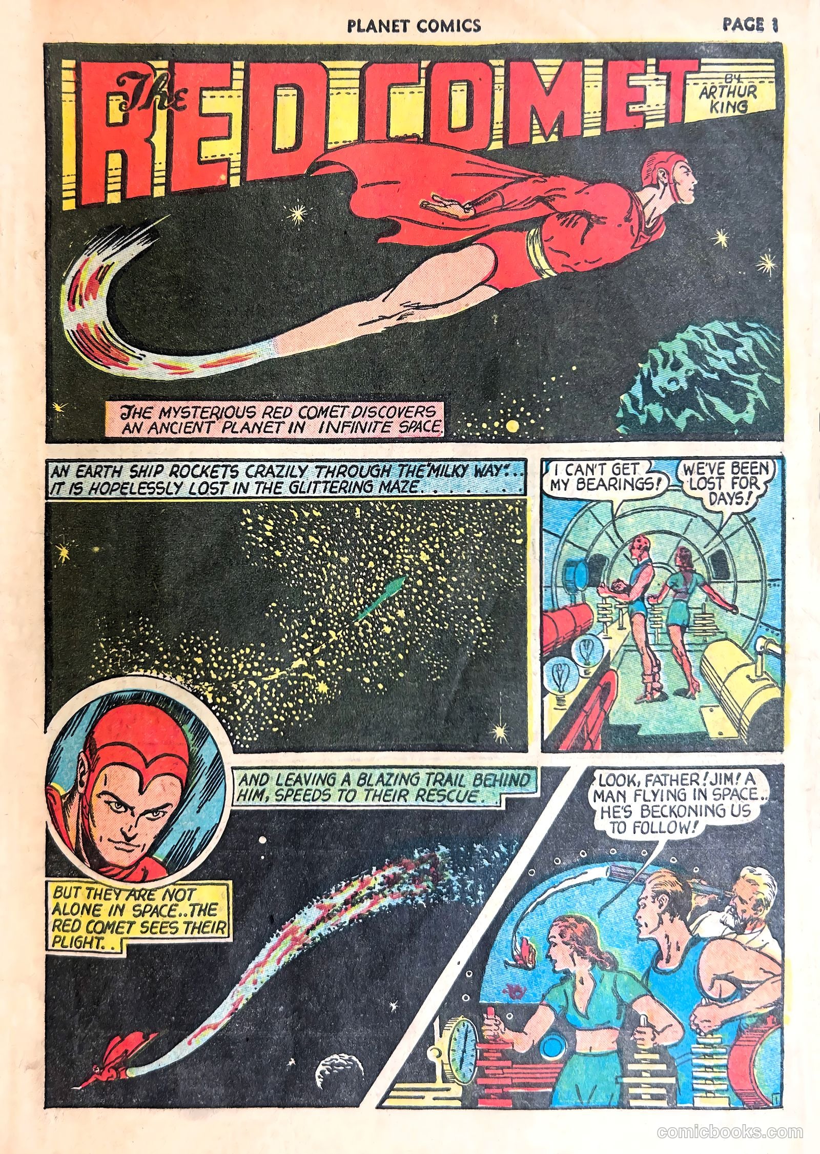 Planet Comics #8 (1940) — page 3 of 68