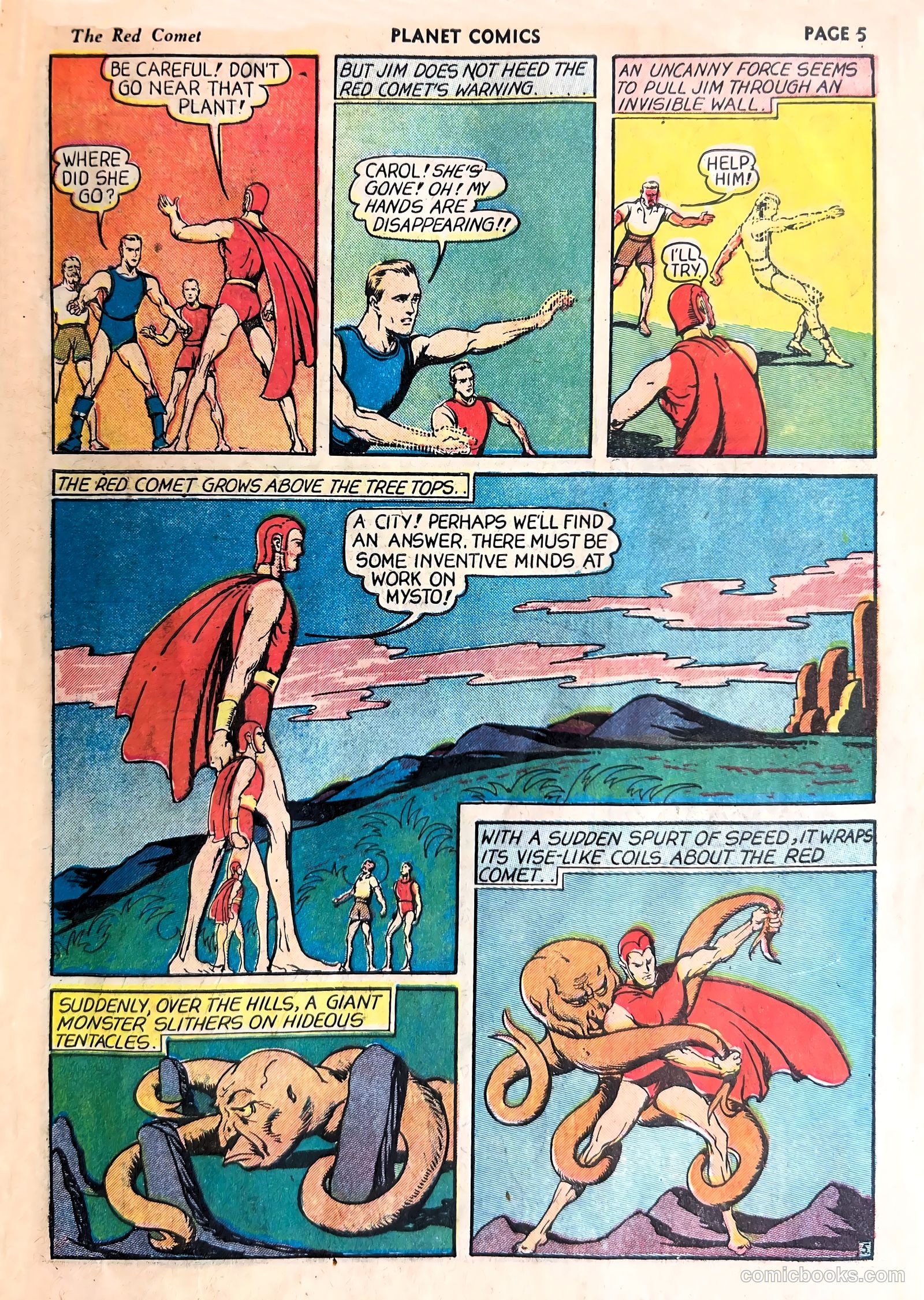 Planet Comics #8 (1940) — page 7 of 68