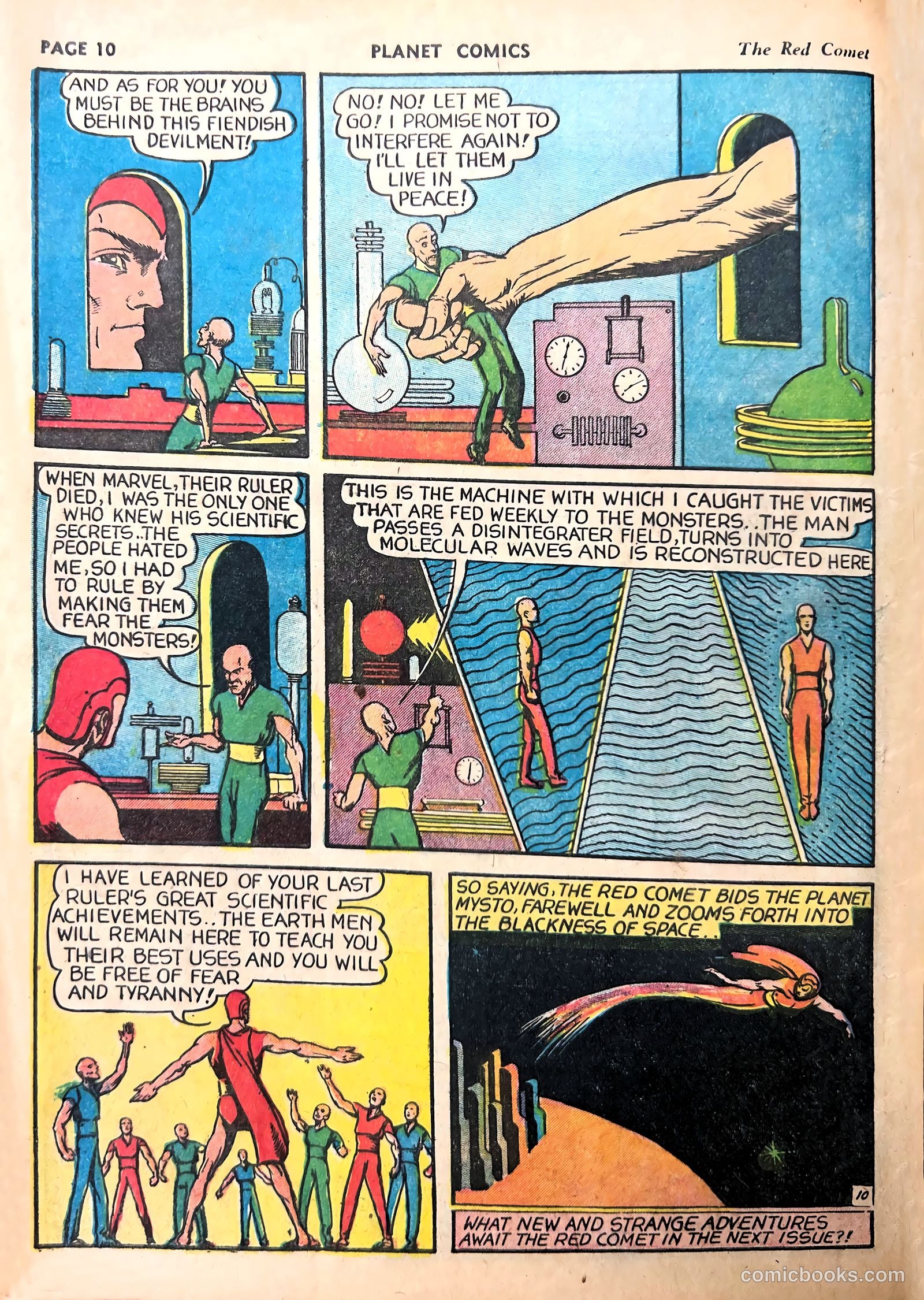 Planet Comics #8 (1940) — page 12 of 68