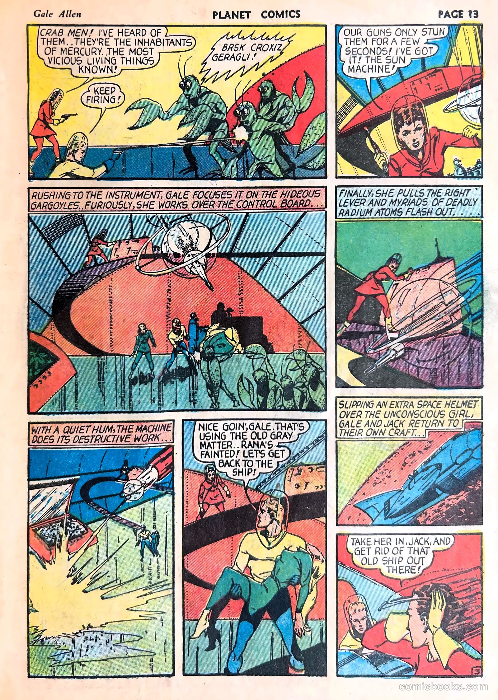 Planet Comics #8 (1940) — page 15 of 68