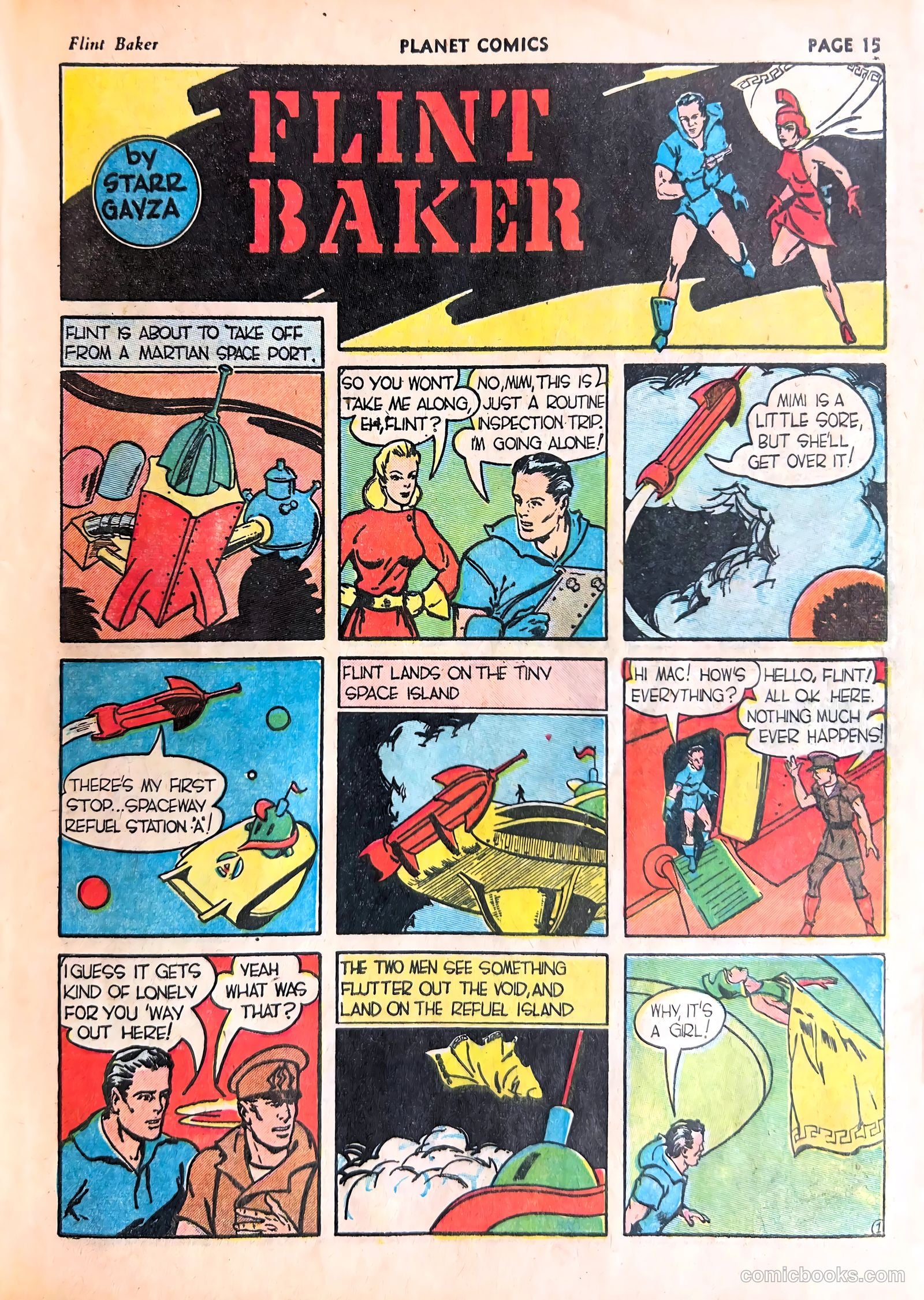 Planet Comics #8 (1940) — page 17 of 68