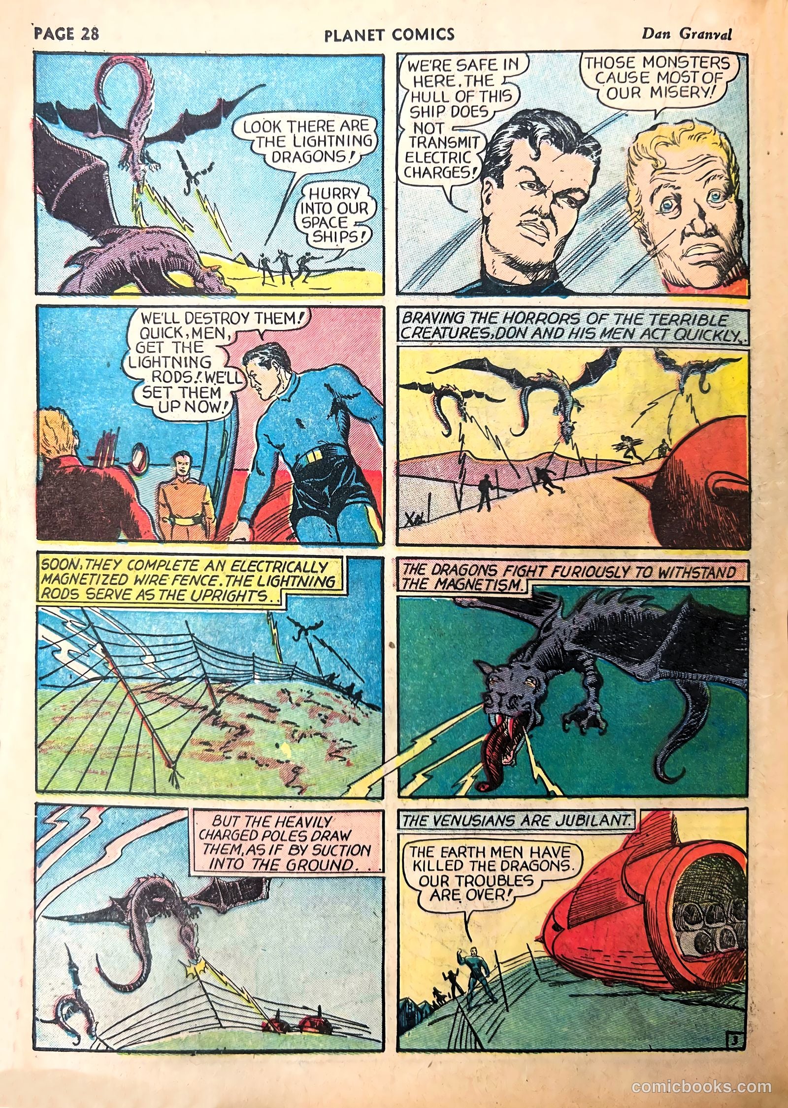 Planet Comics #8 (1940) — page 30 of 68