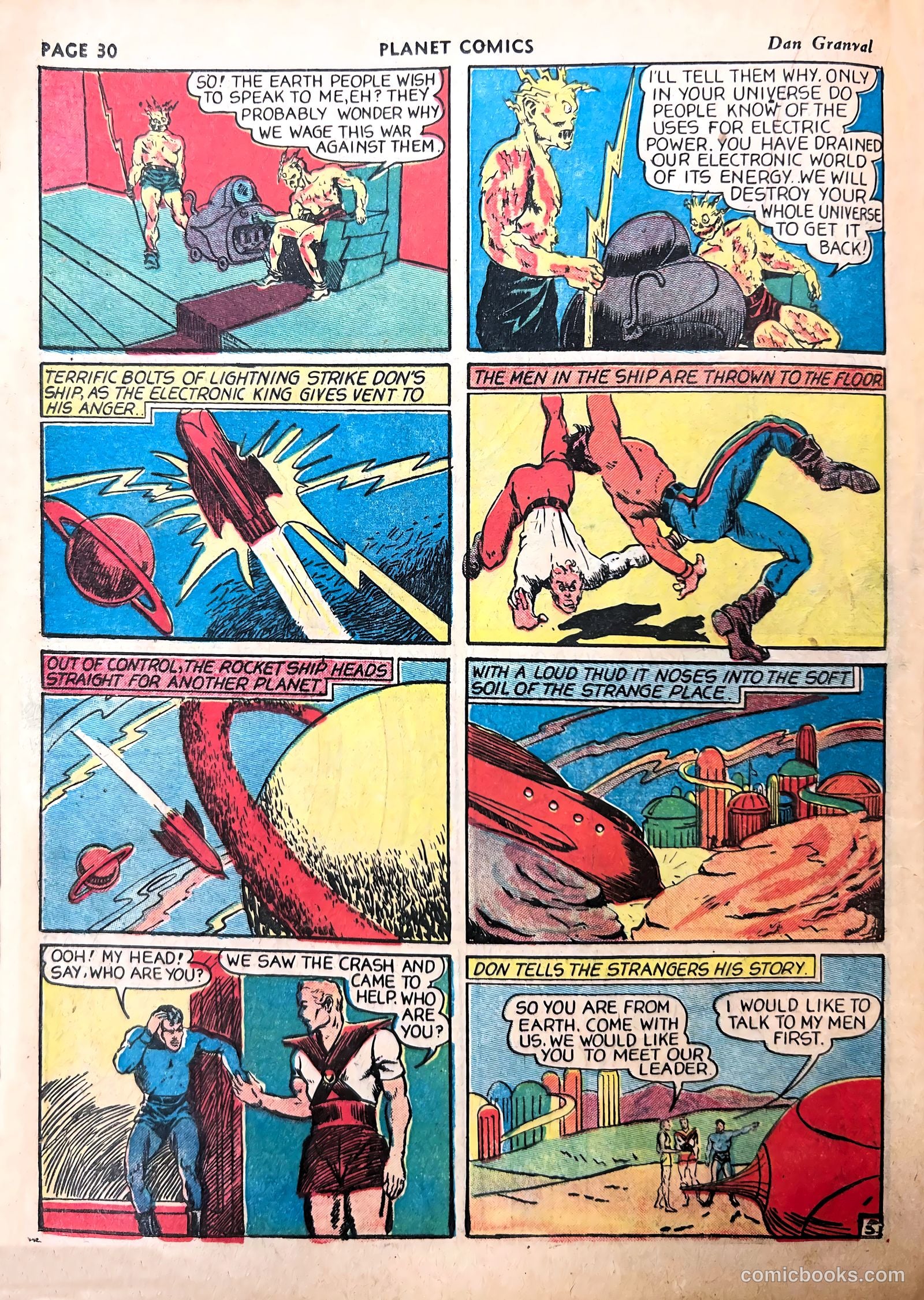 Planet Comics #8 (1940) — page 32 of 68