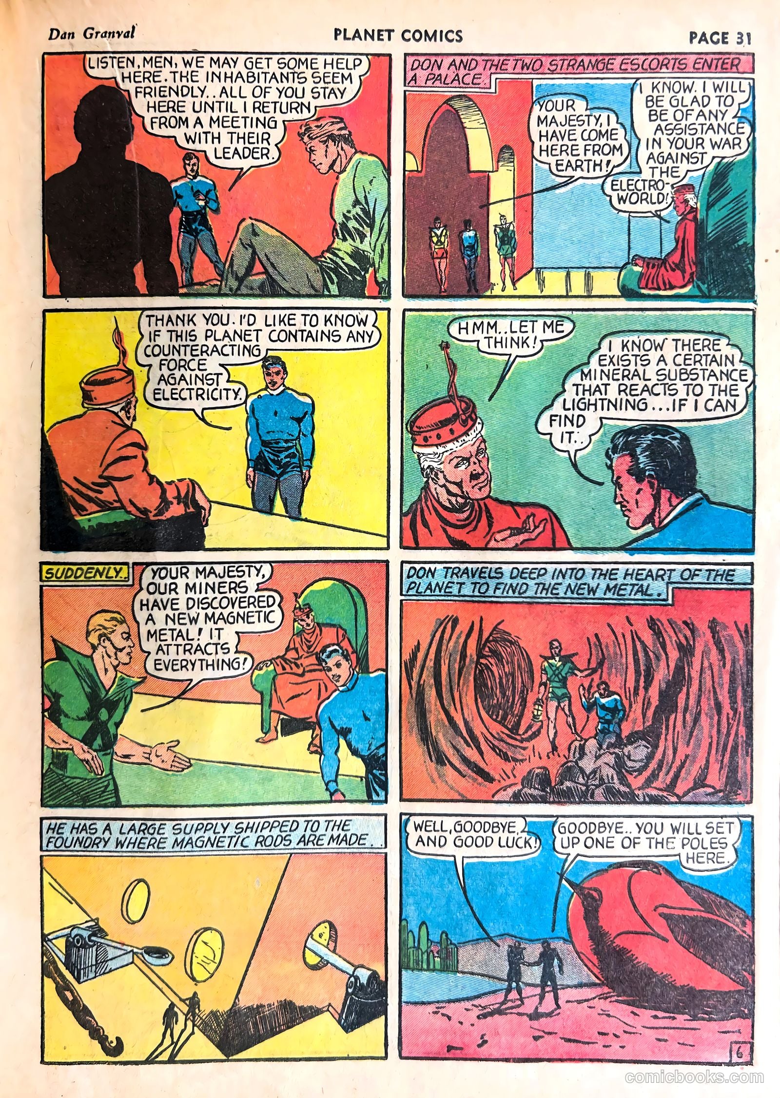 Planet Comics #8 (1940) — page 33 of 68