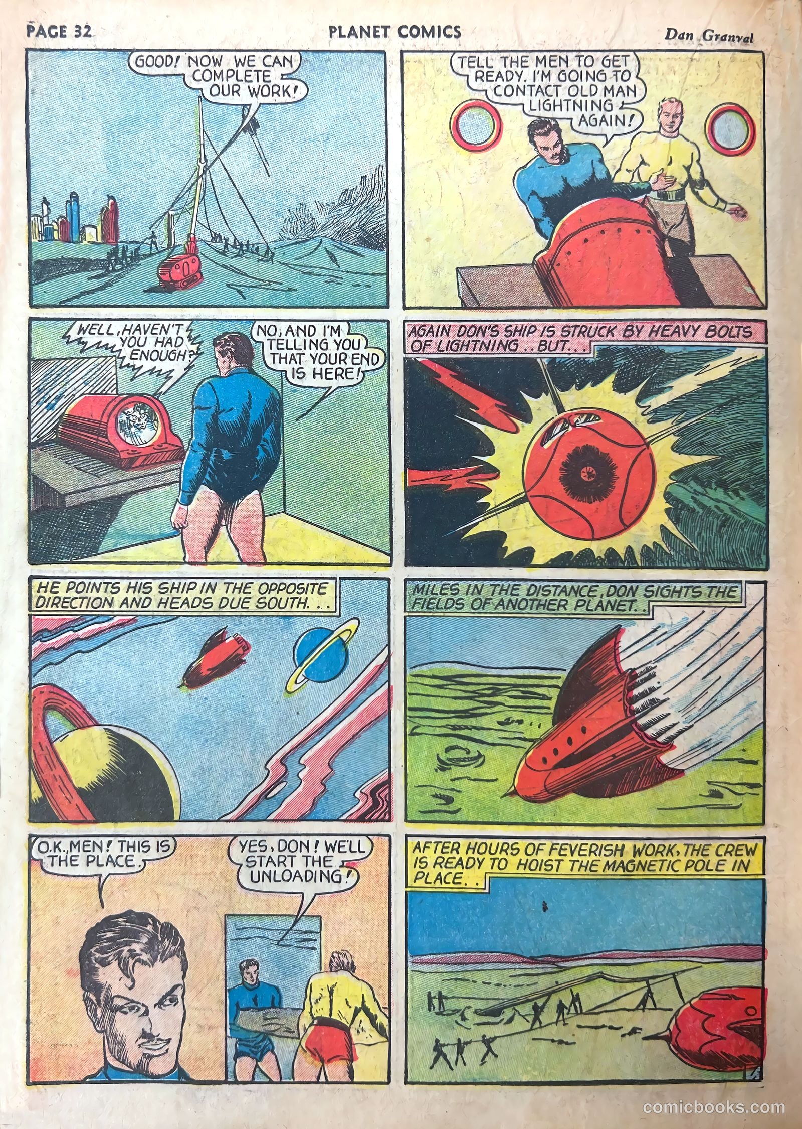 Planet Comics #8 (1940) — page 34 of 68